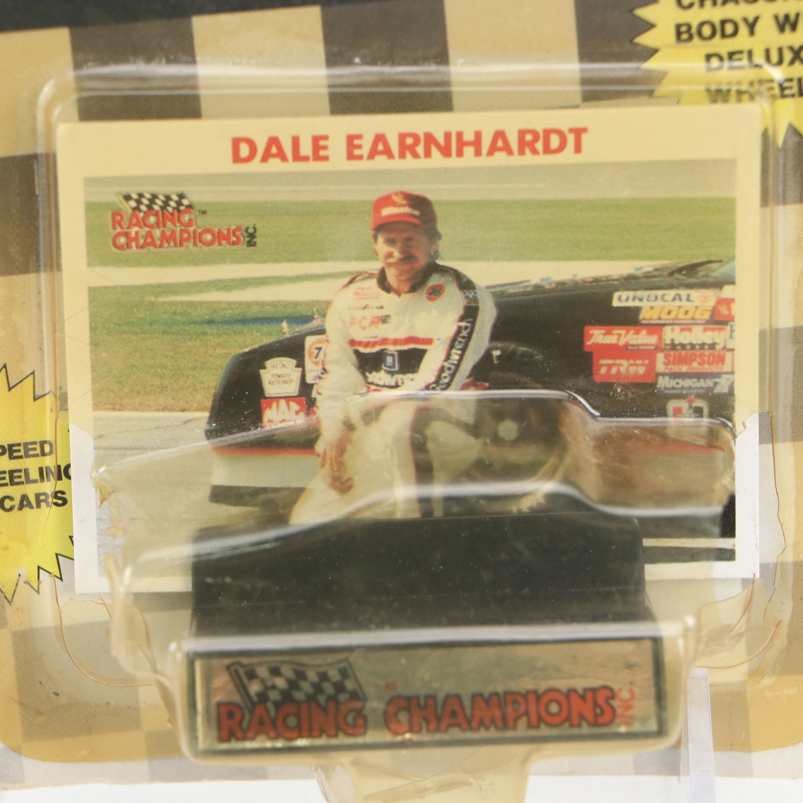Dale Earnhardt Sr. Signed Racing Champions & Revell Diecast Car Packaging, JSA