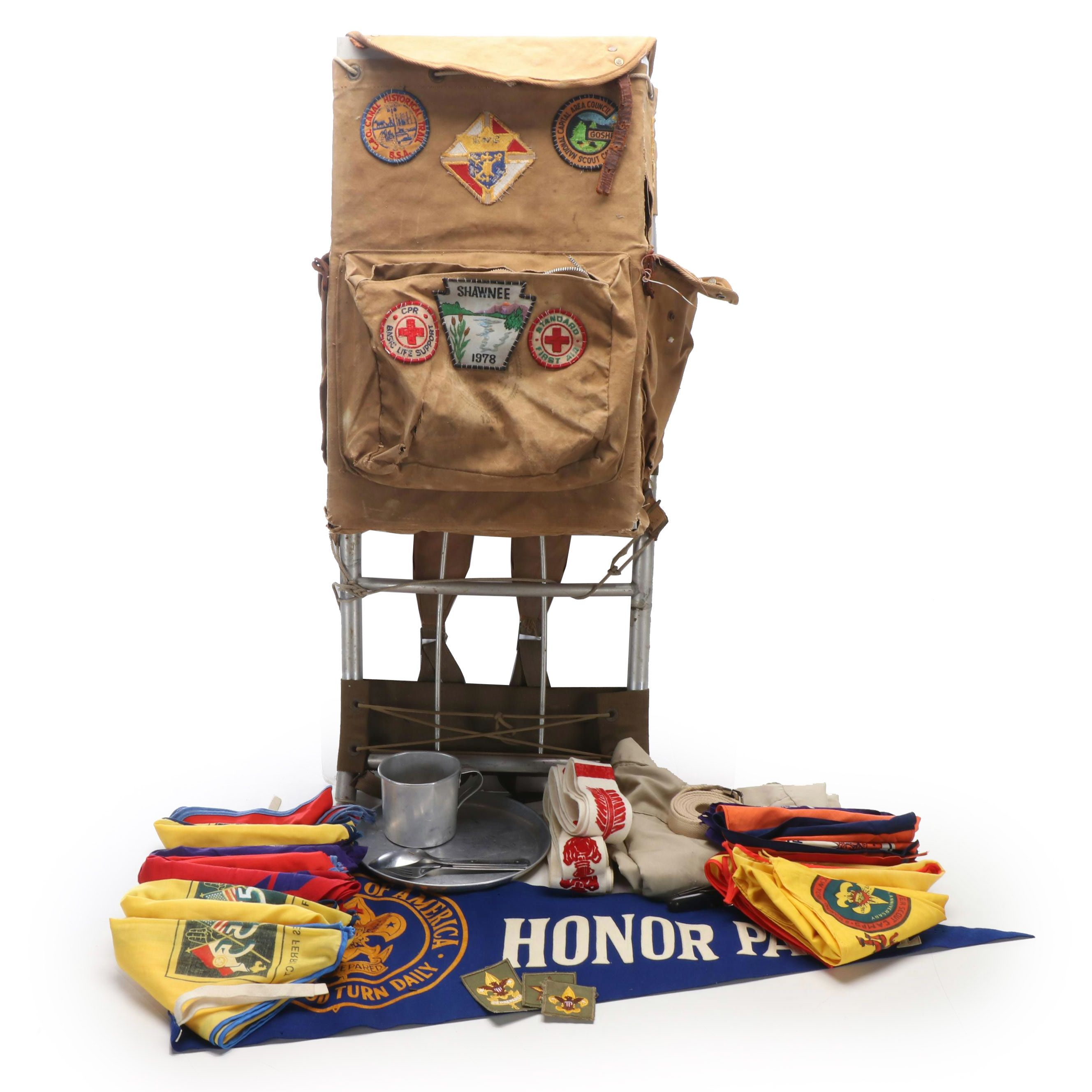 Boy Scouts Collection with External-Frame Backpack, Uniform and More