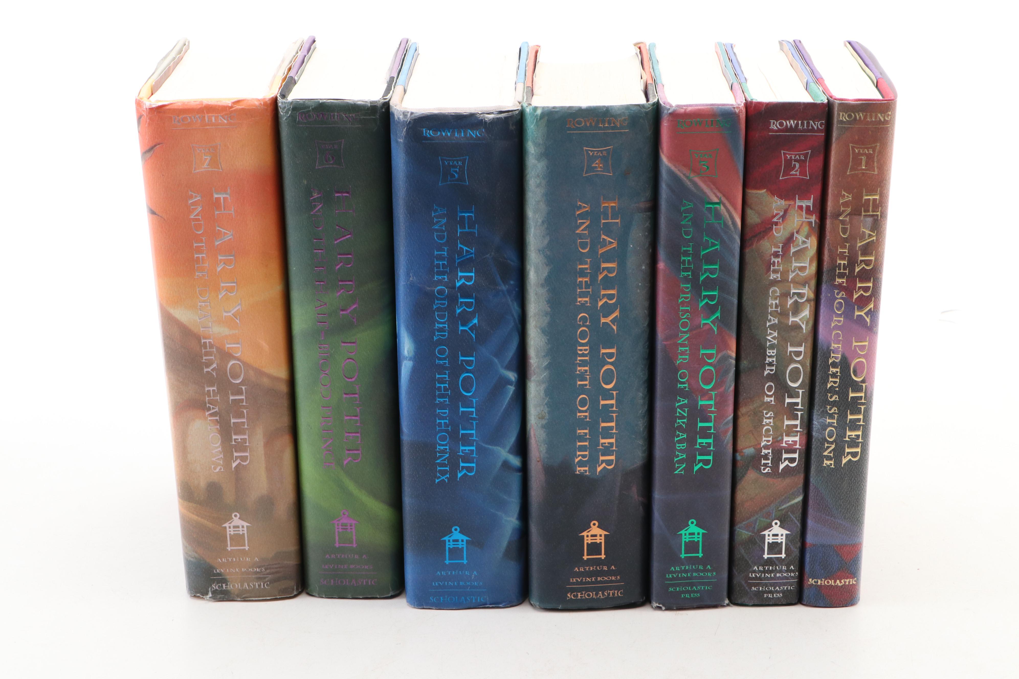 First American Edition "Harry Potter" Complete Series by J. K. Rowling