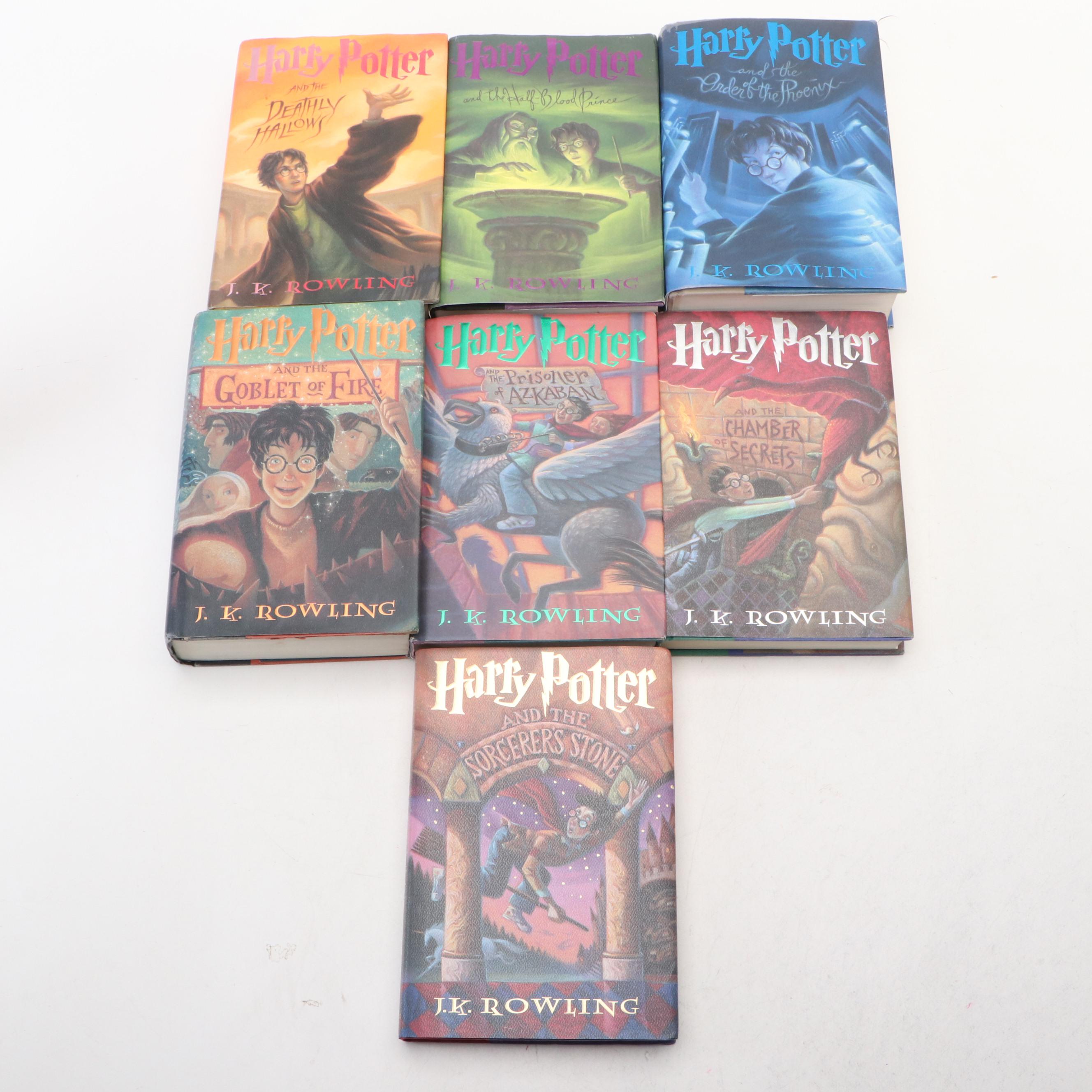 First American Edition "Harry Potter" Complete Series by J. K. Rowling