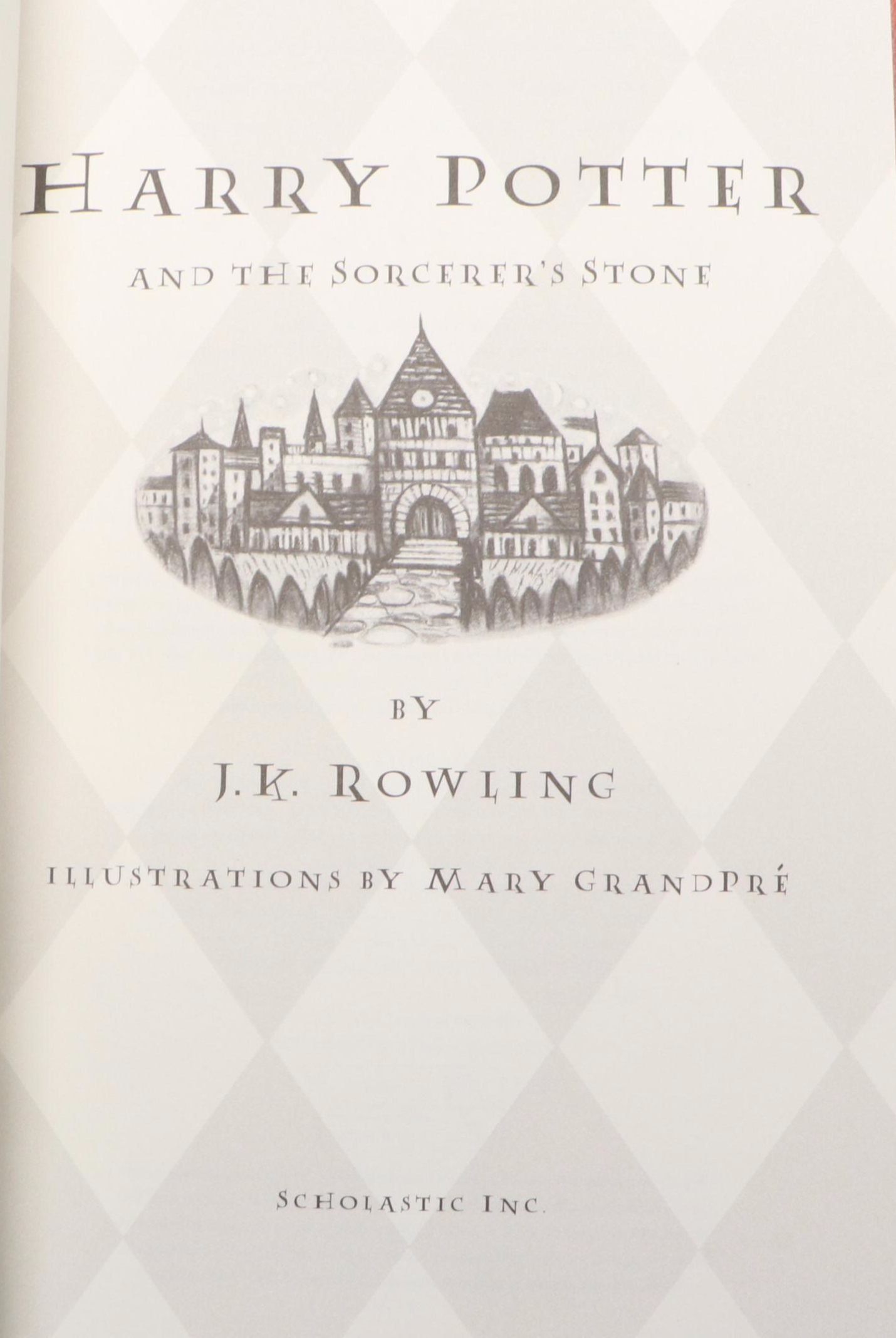 First American Edition "Harry Potter" Complete Series by J. K. Rowling