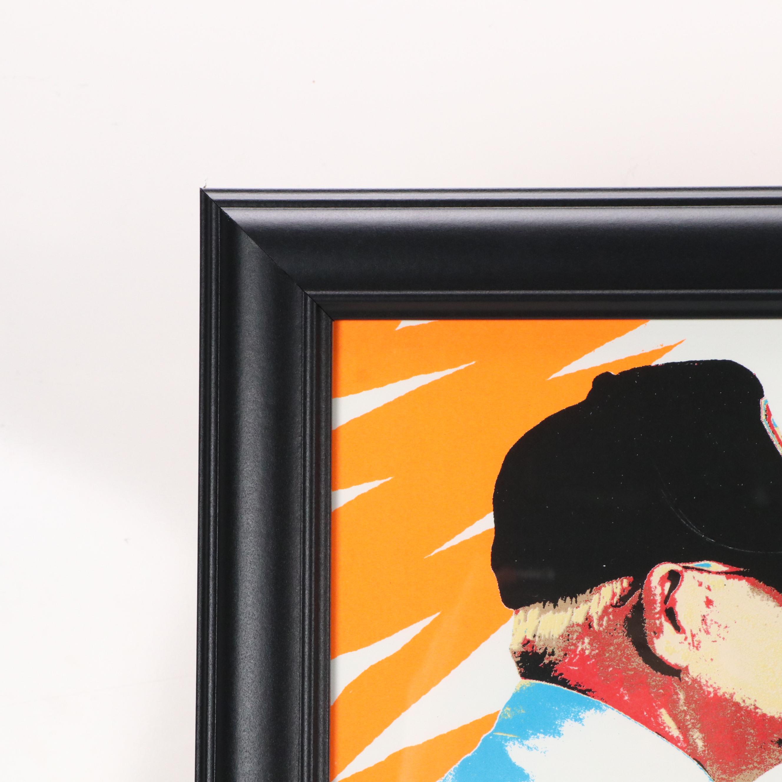 1968 Ohio State Buckeyes Football Team Signed Print with Jack Tatum and More