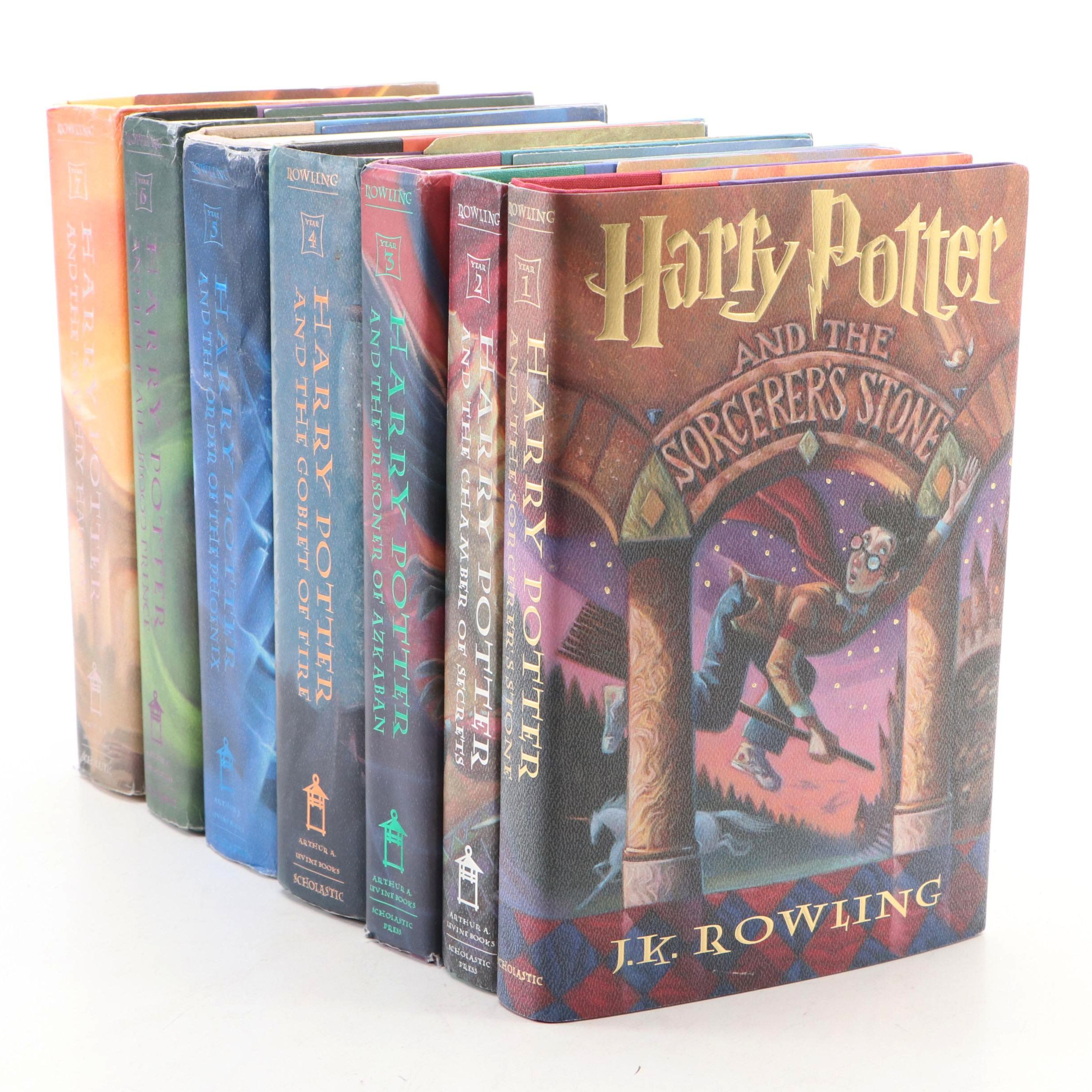 First American Edition "Harry Potter" Complete Series by J. K. Rowling