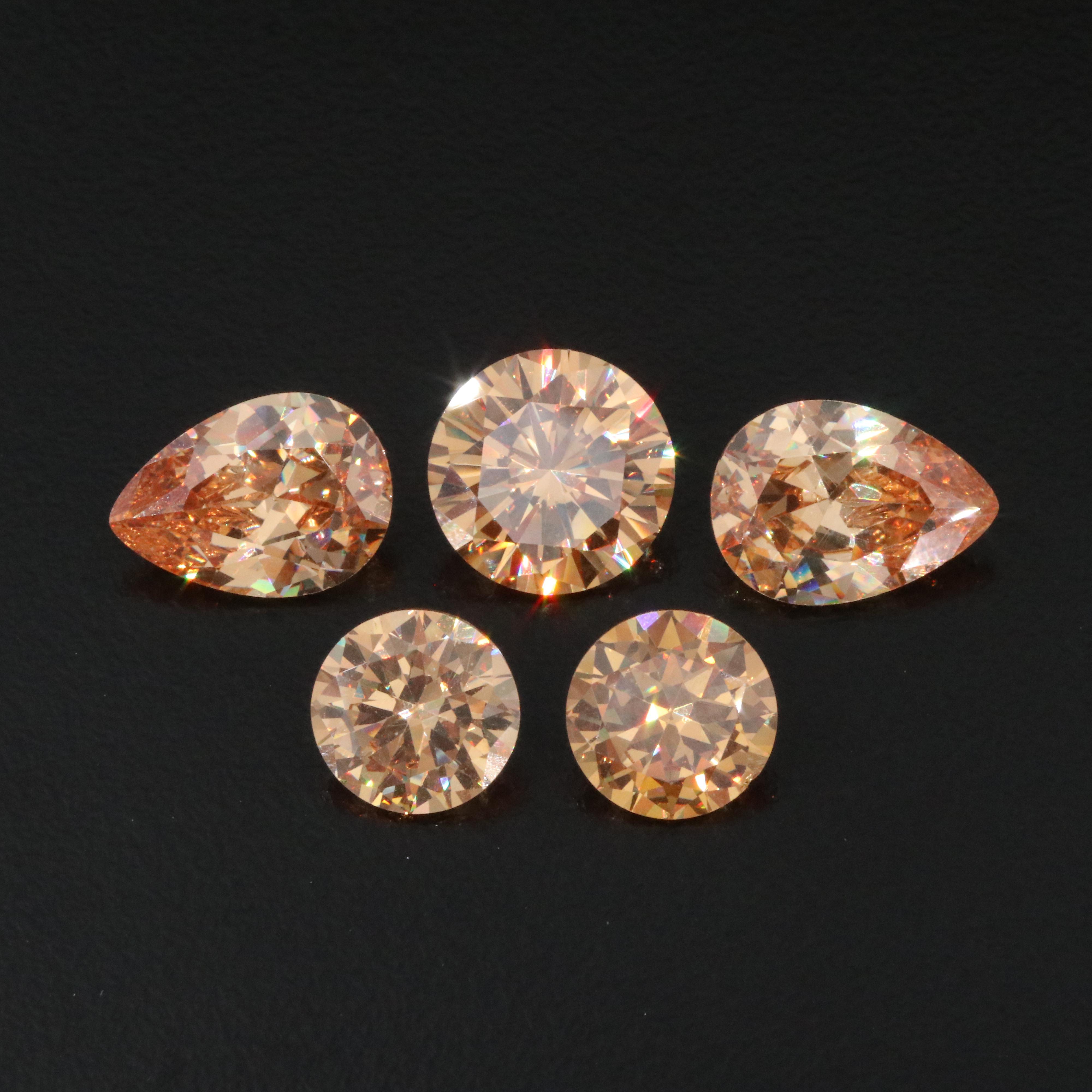 Loose 40.54 CTW CZ's