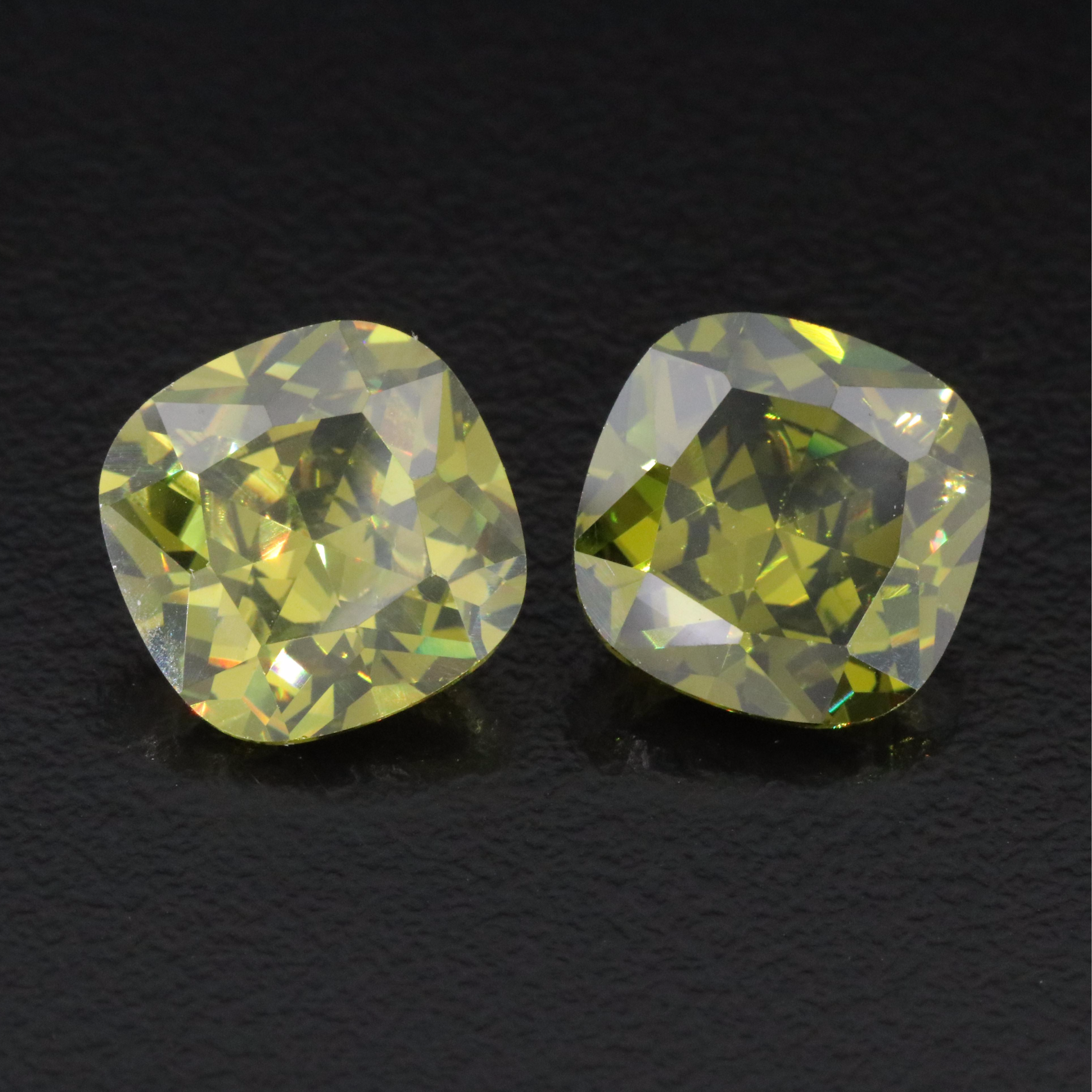 Loose 24.77 CTW CZ Pair