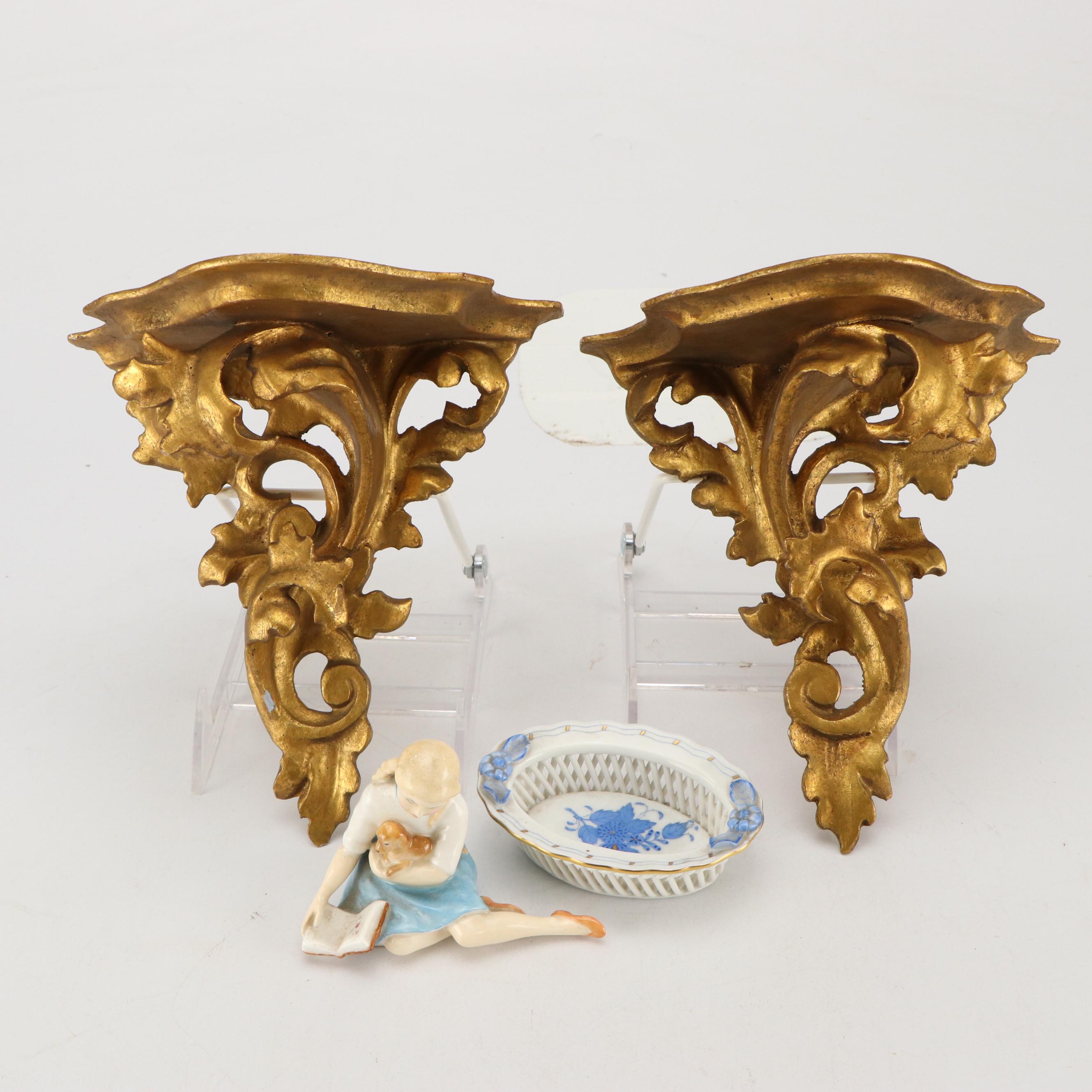 Herend Porcelain "Chinese Bouquet Blue," Royal Doulton "My Pet" and More