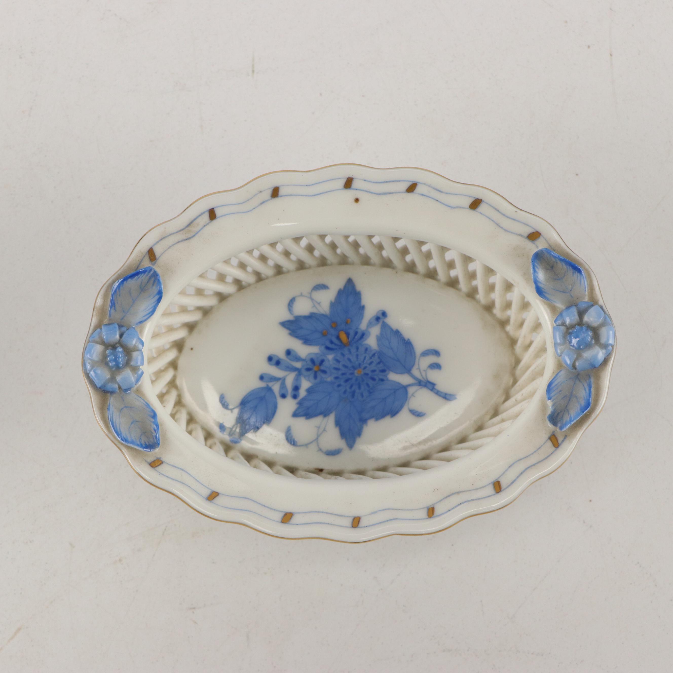 Herend Porcelain "Chinese Bouquet Blue," Royal Doulton "My Pet" and More