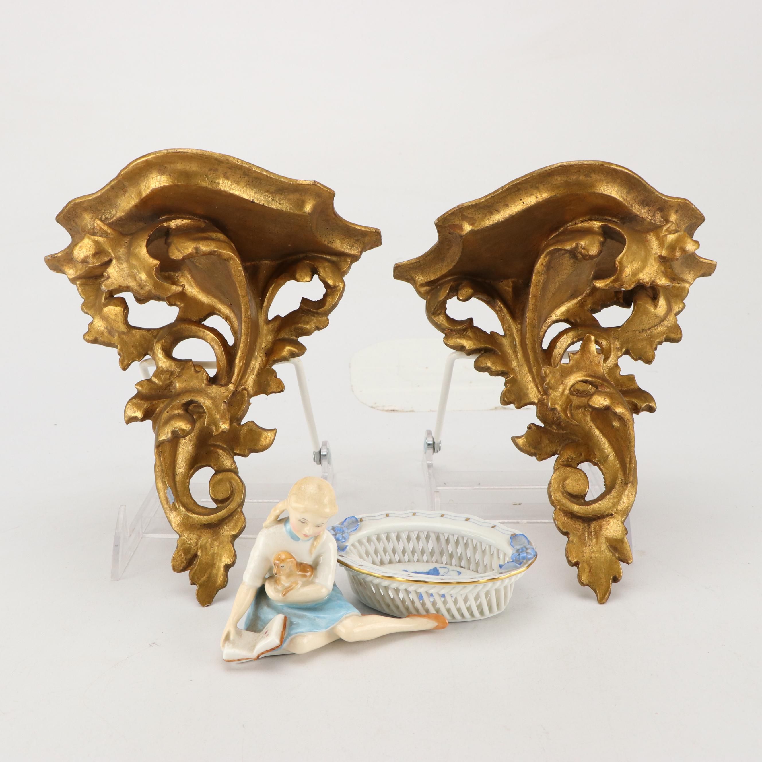 Herend Porcelain "Chinese Bouquet Blue," Royal Doulton "My Pet" and More