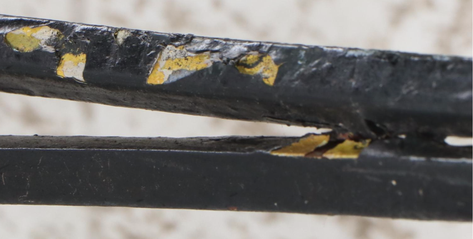 Pair of Woodard "Pinecrest" Wrought Iron Patio Chairs EBTH