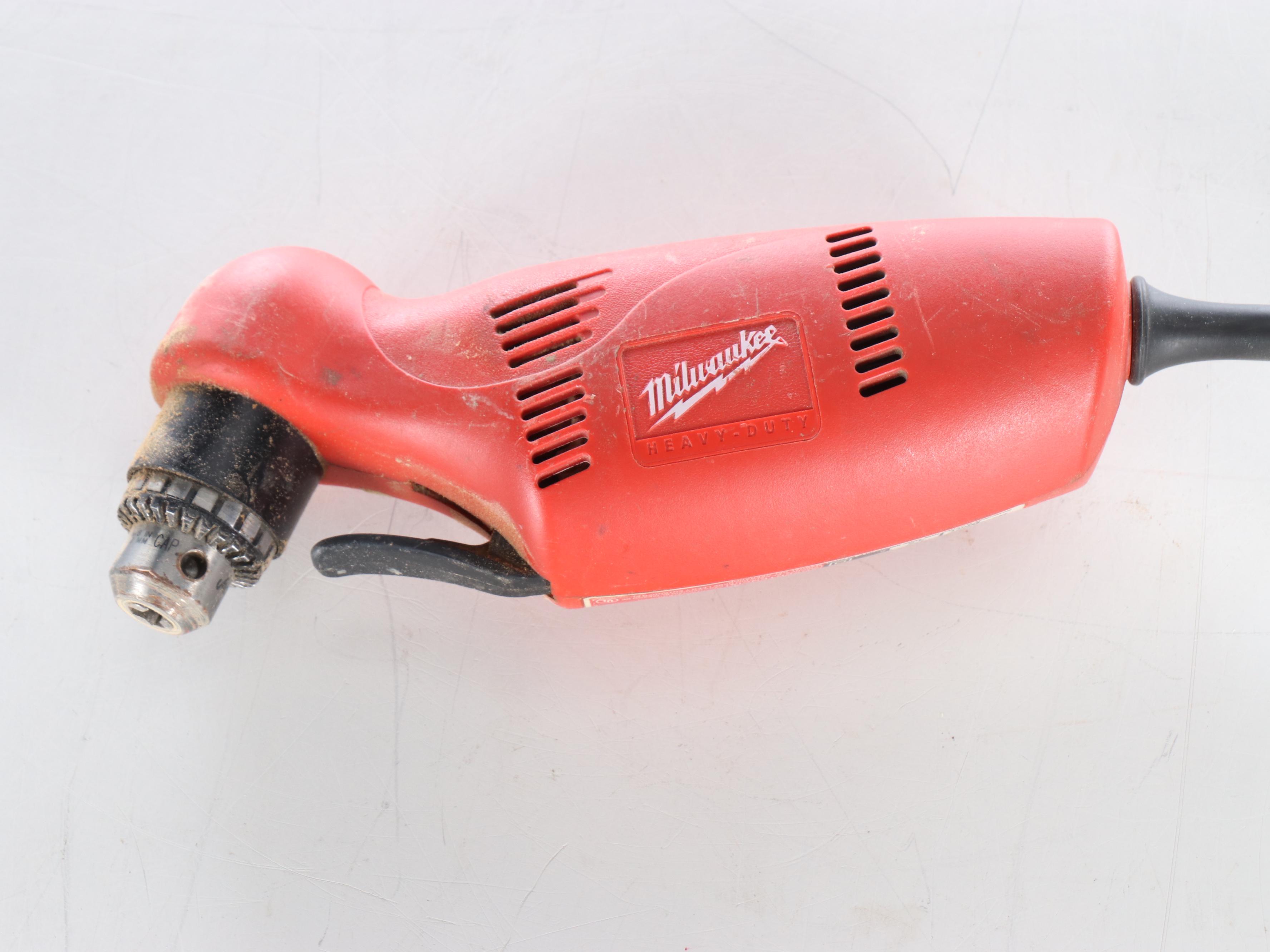 Milwaukee Close Quarter Drill with Arrow Electric Staple Gun, and More