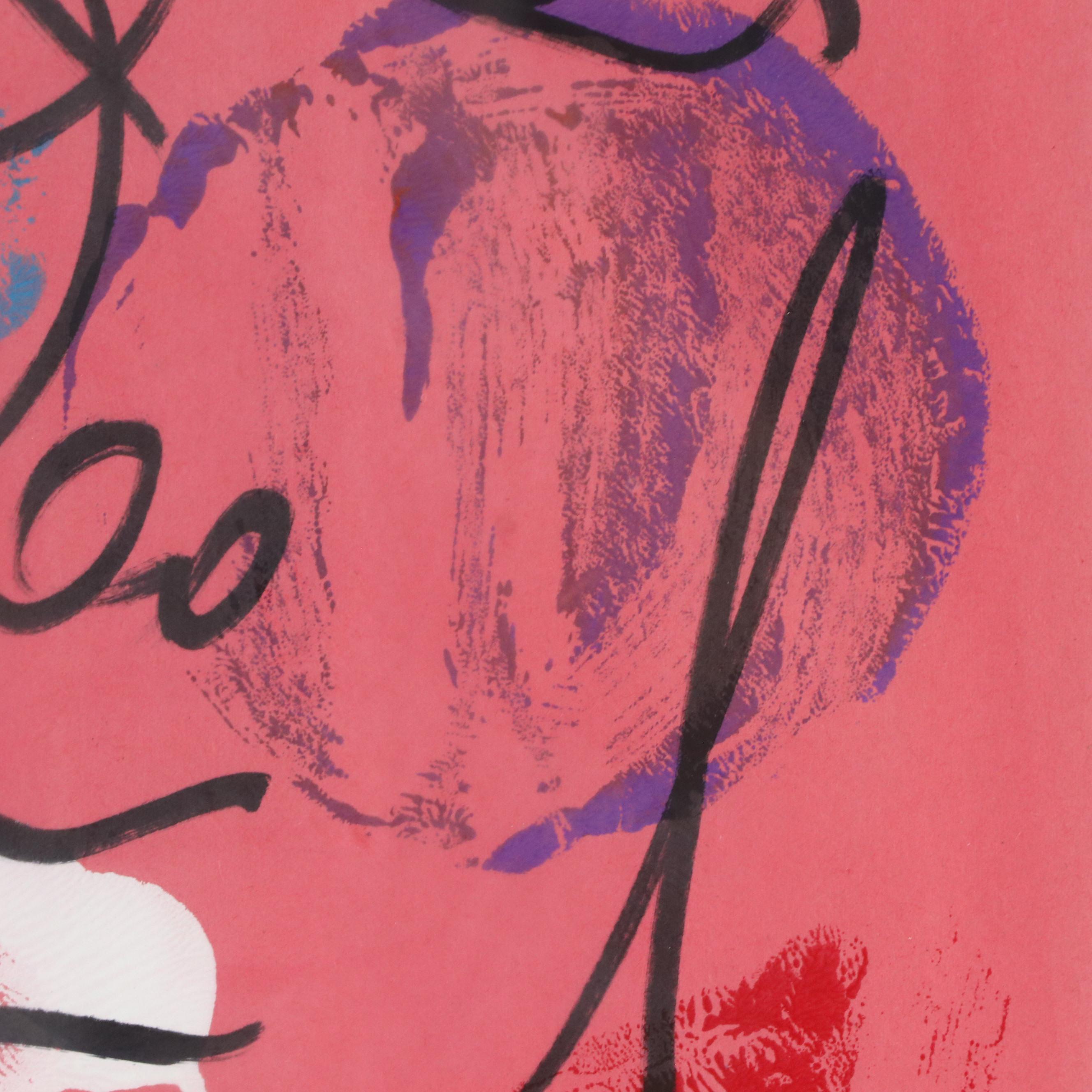 Peter Keil Stylized Acrylic Portrait