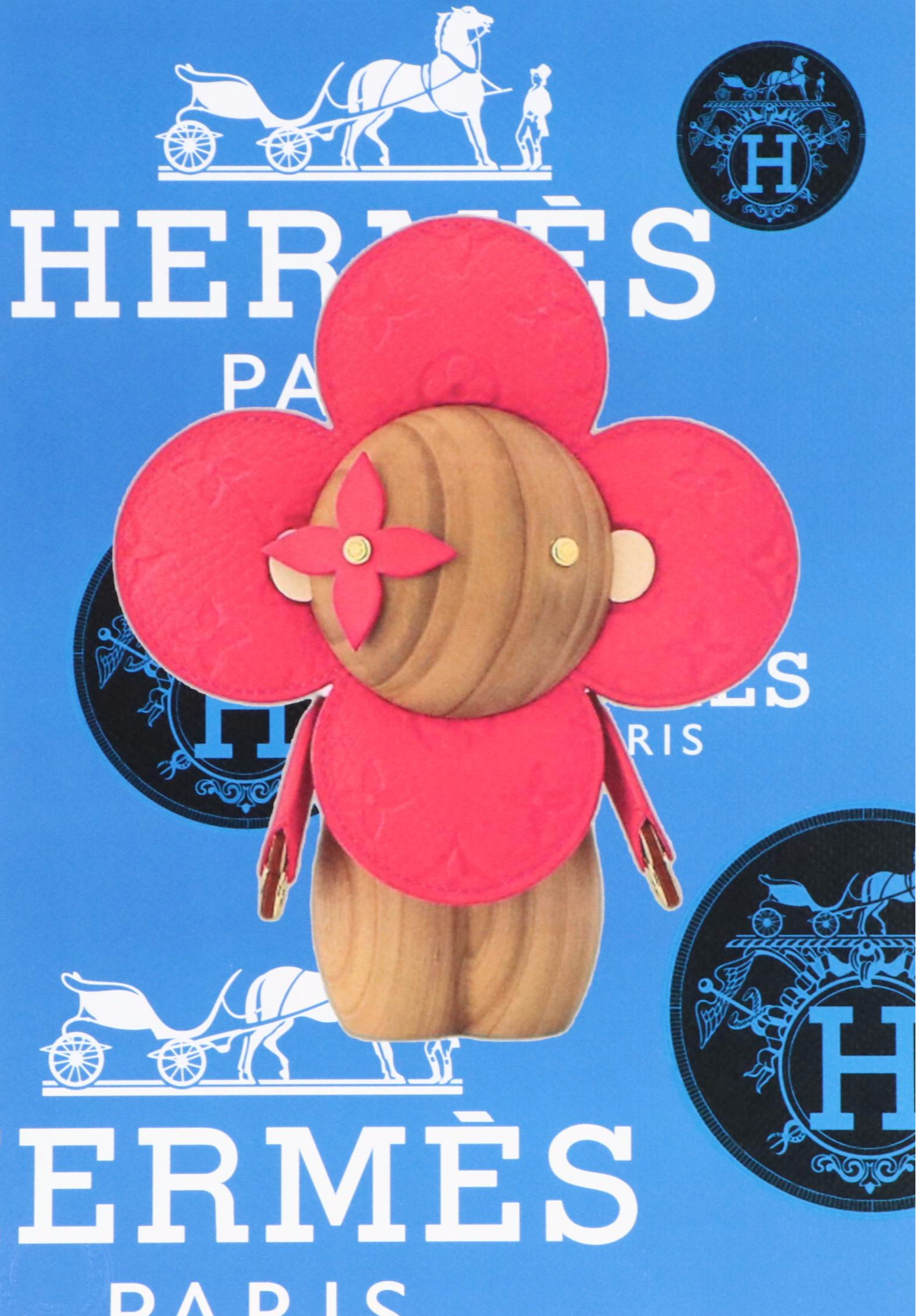 Death NYC Graphic Digital Print Homage to Hermès, 2024