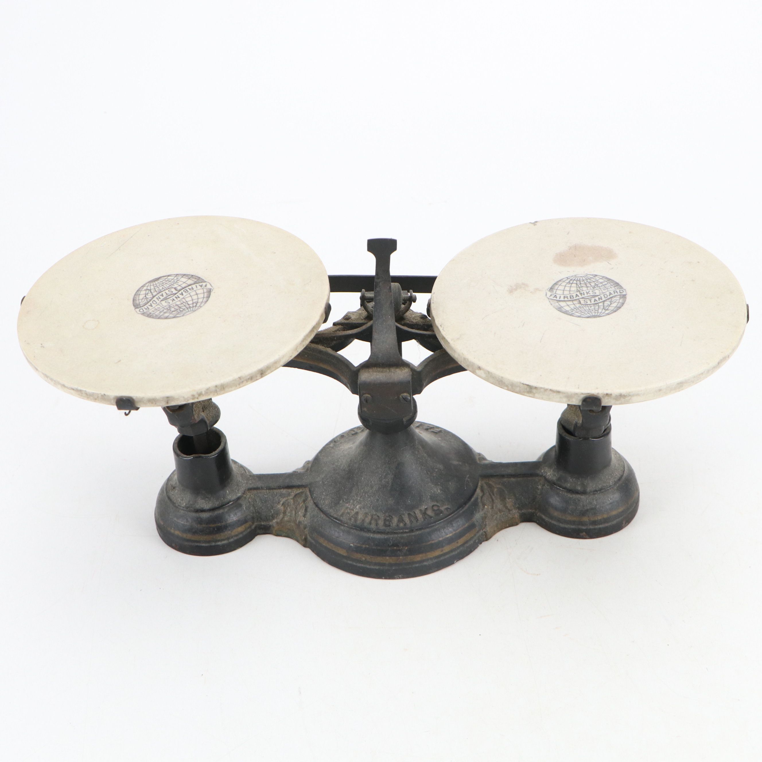 Fairbanks Standard Cast Iron Balance Scale with Cast Iron Beetle Boot Jack