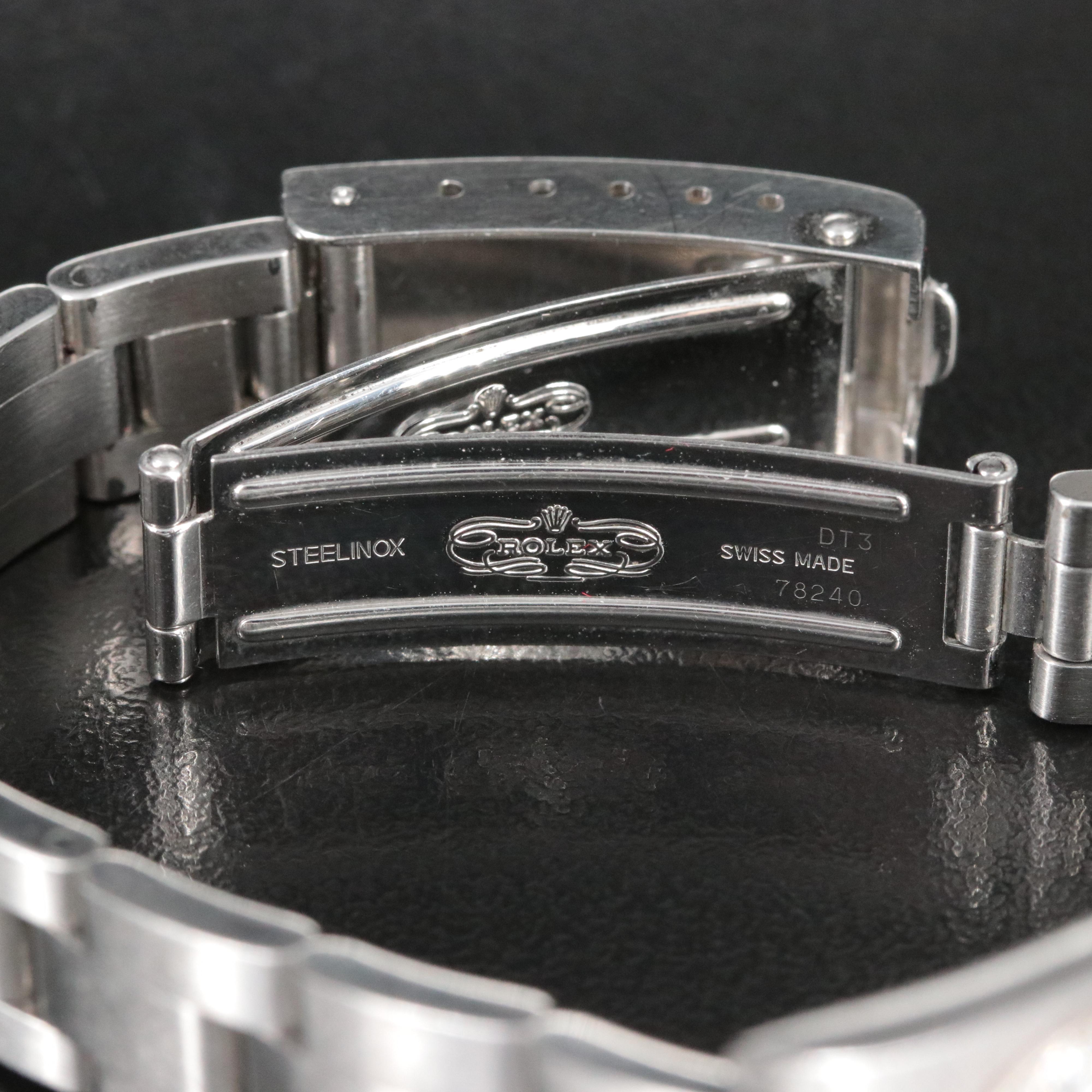 2001 Rolex Custom Diamond Dial and Bezel Oyster Perpetual 76030 Watch