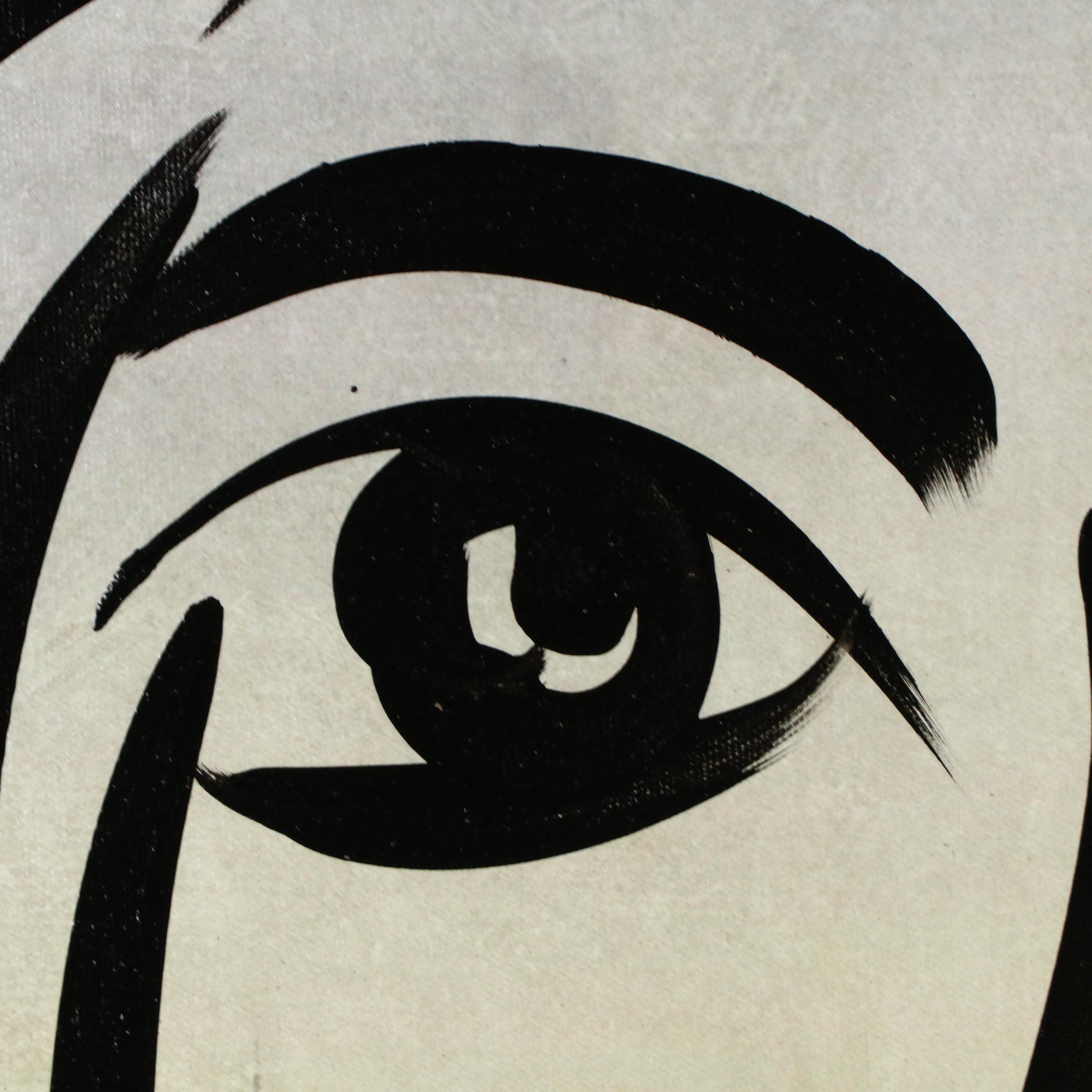 Peter Keil Stylized Acrylic Portrait