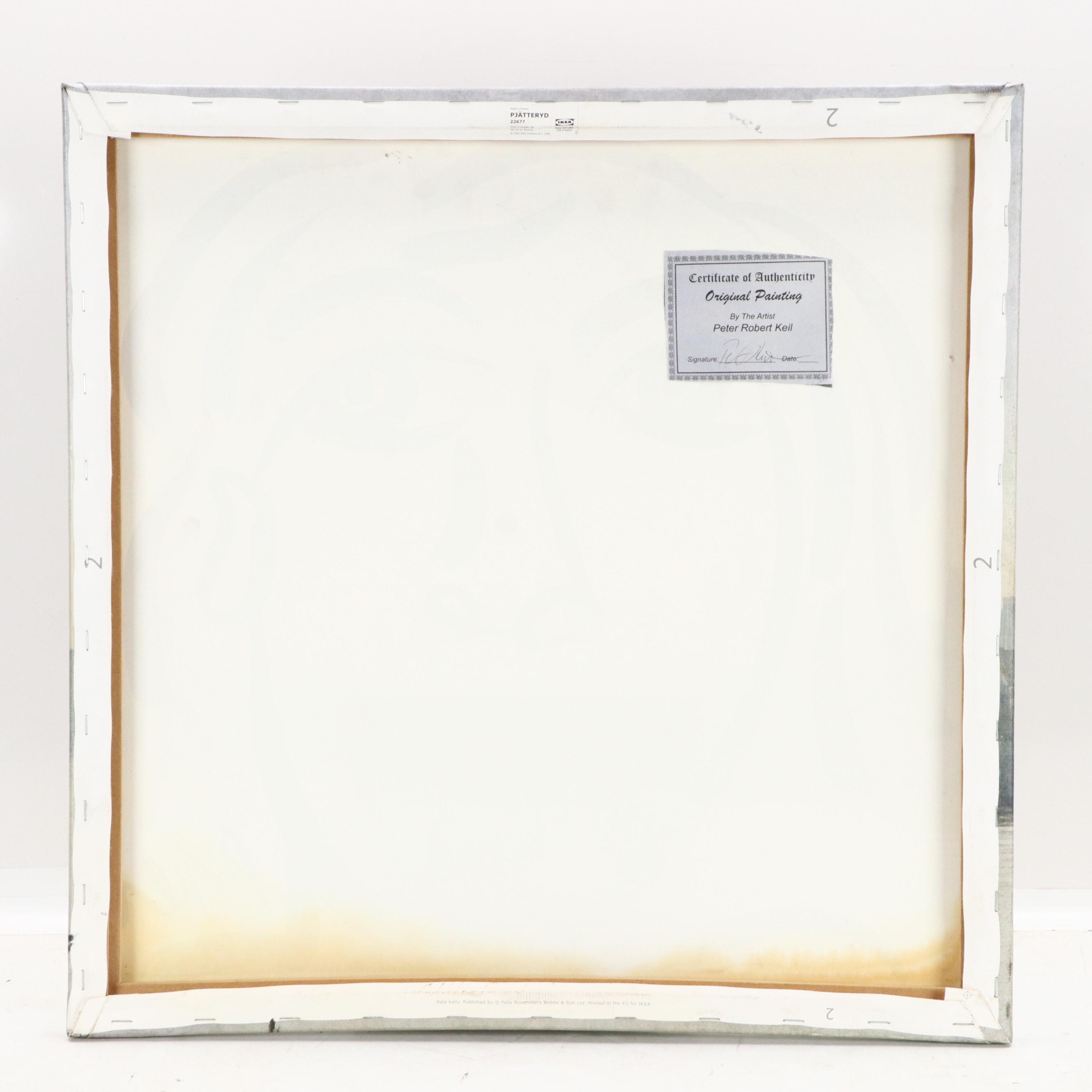 Peter Keil Stylized Acrylic Portrait