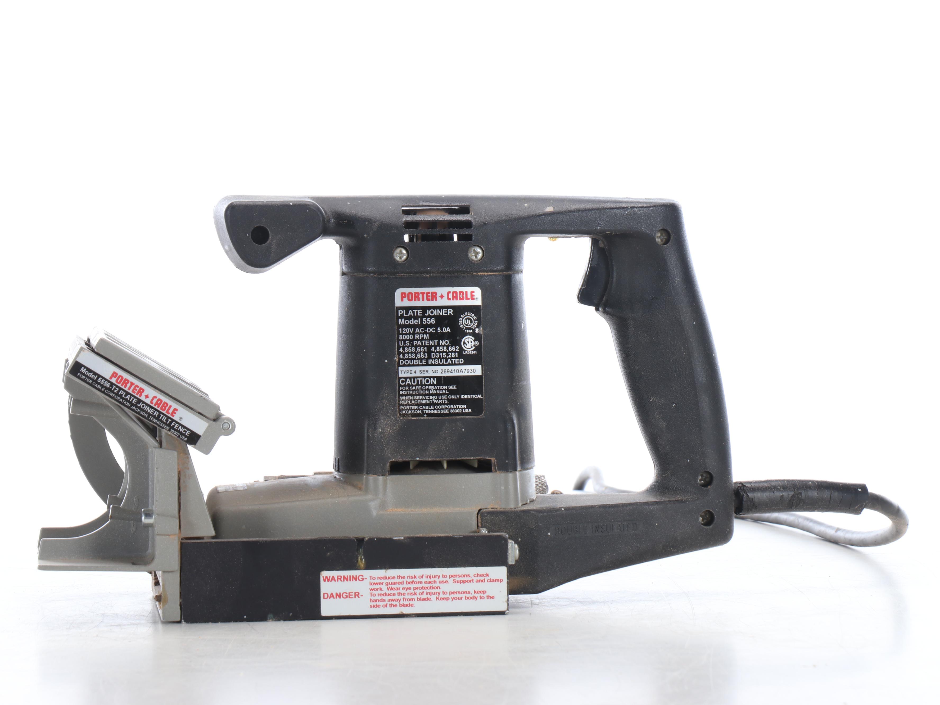 Porter-Cable Router Base, Plate Joiner with Craftsman Template and More