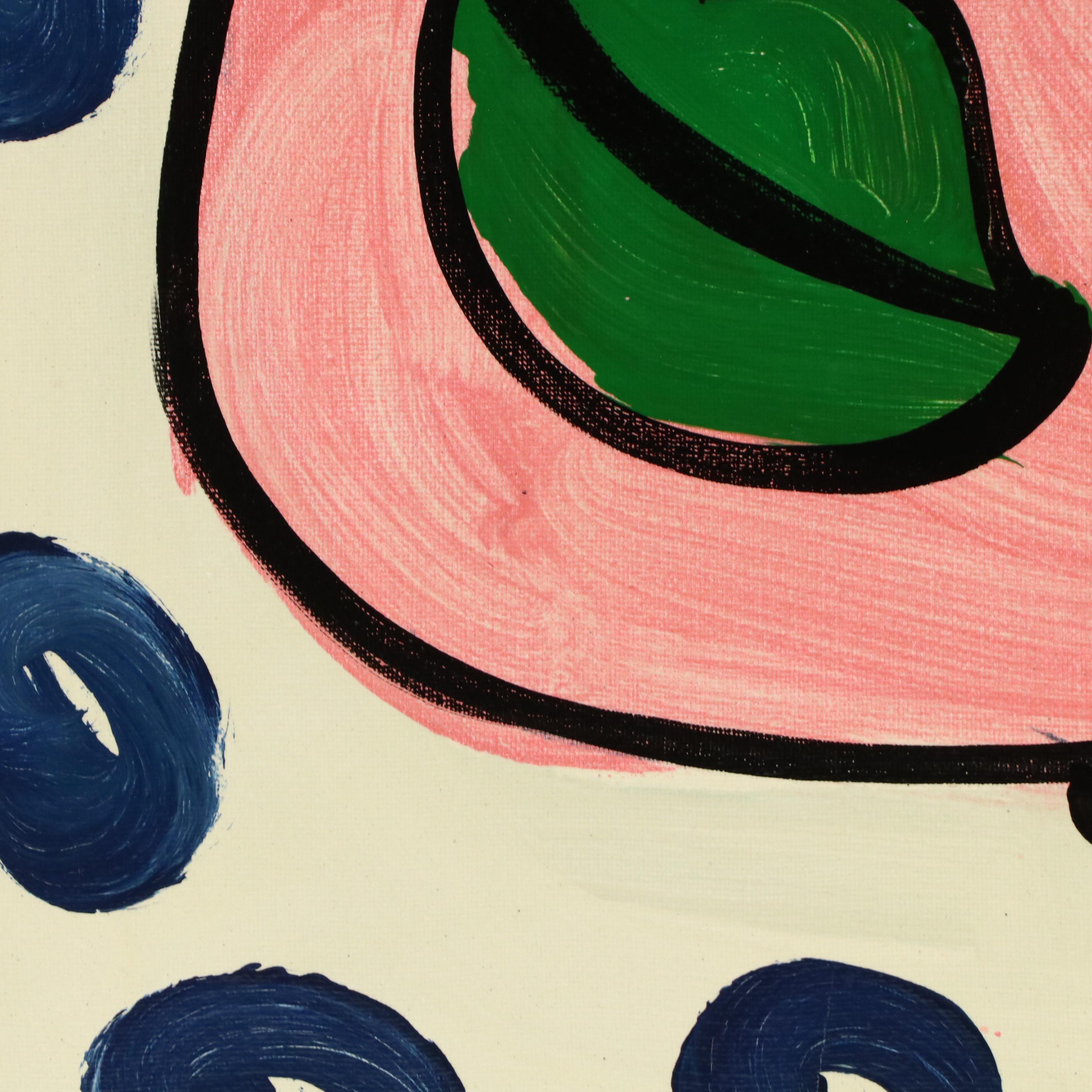 Peter Keil Stylized Acrylic Portrait