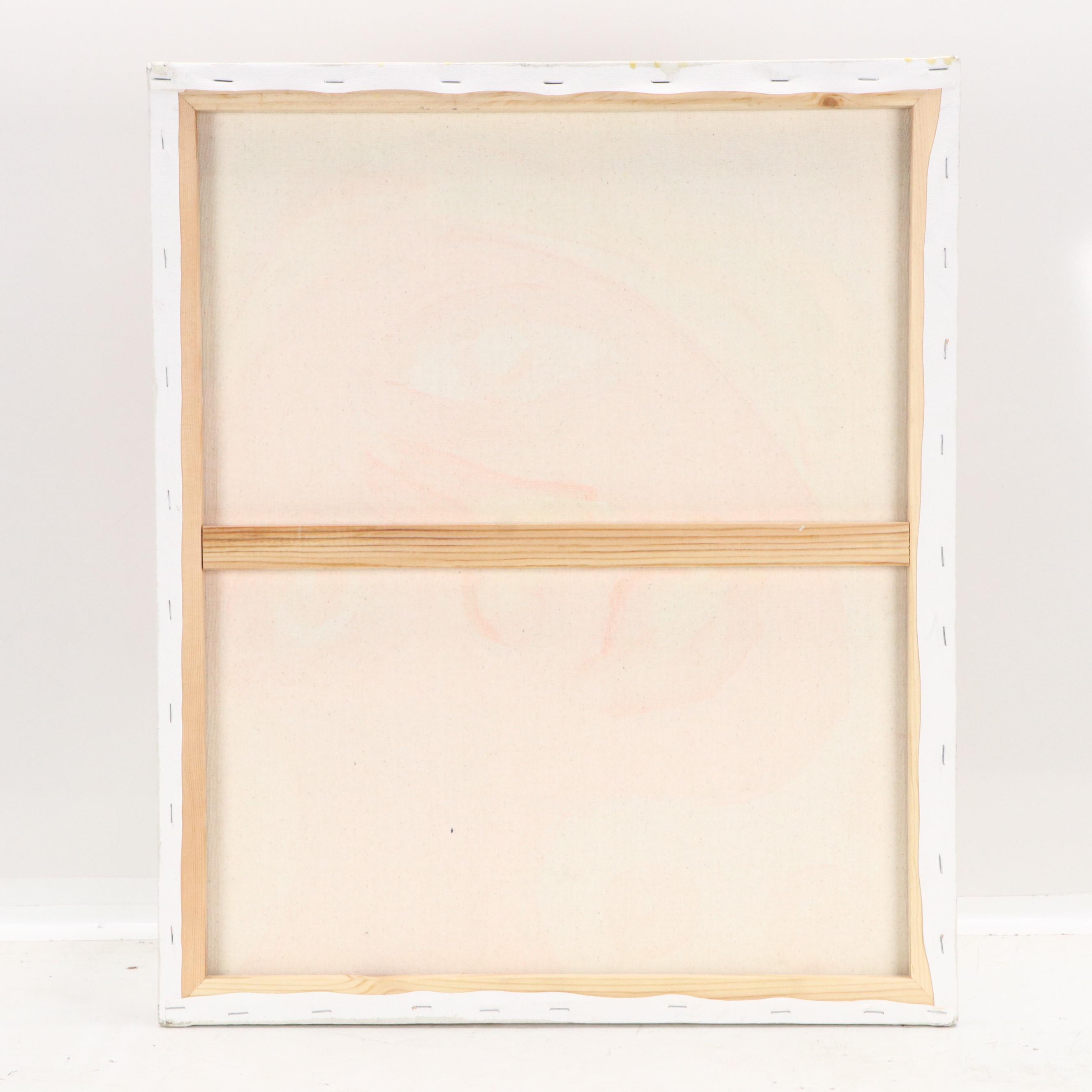 Peter Keil Stylized Acrylic Portrait