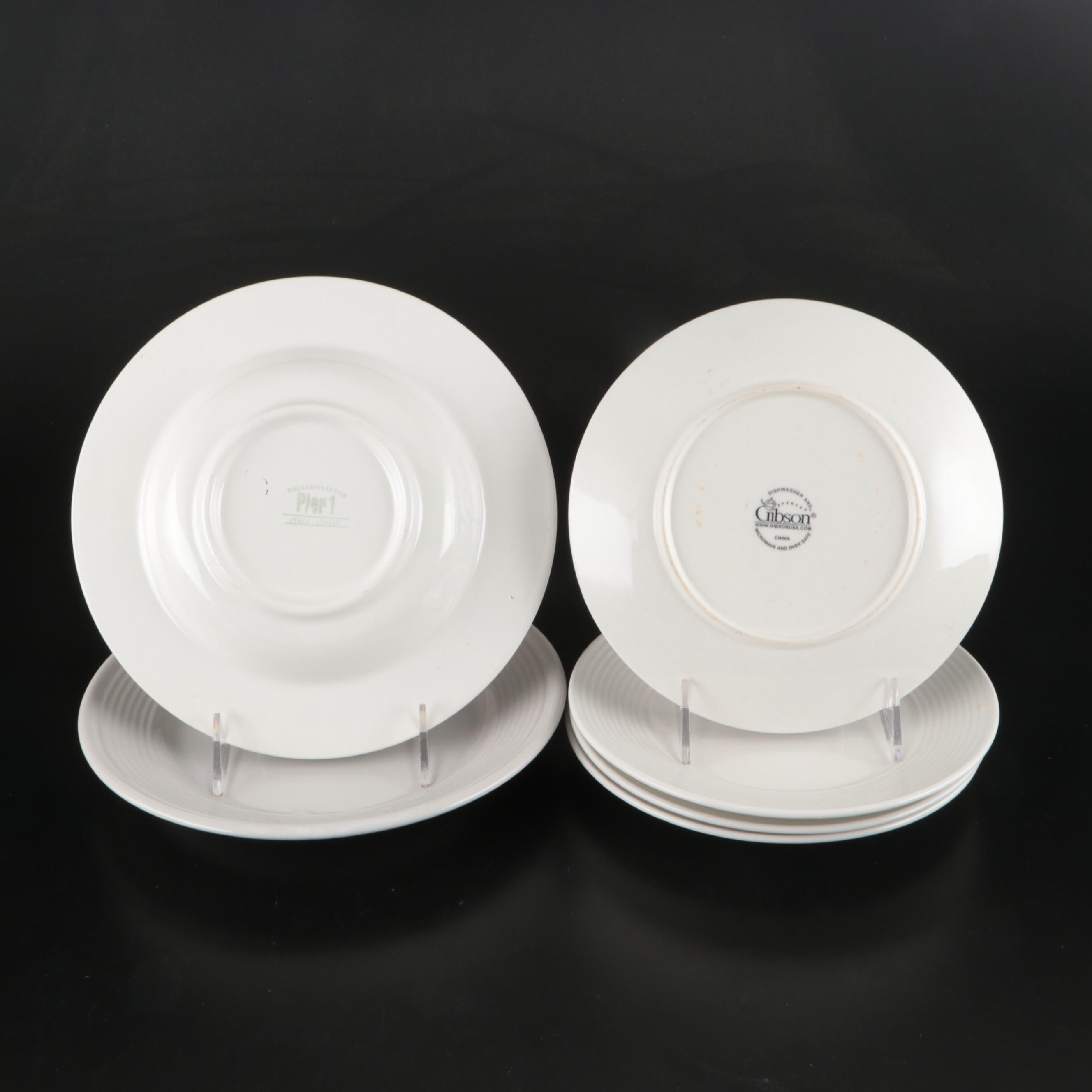 Royal Doulton "Vintage Grape" and Gibson "Wall Street" Porcelain Dinner Ware