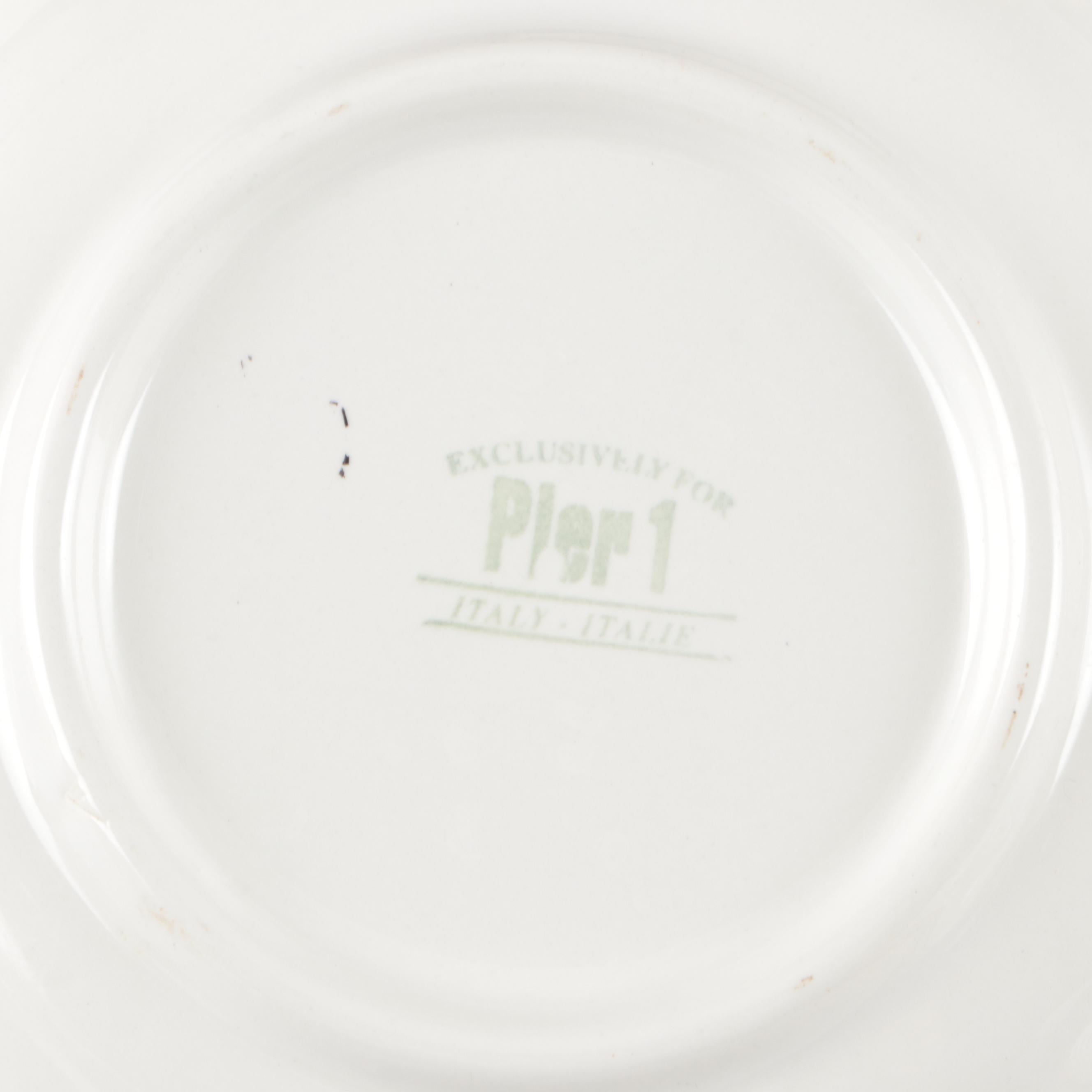 Royal Doulton "Vintage Grape" and Gibson "Wall Street" Porcelain Dinner Ware