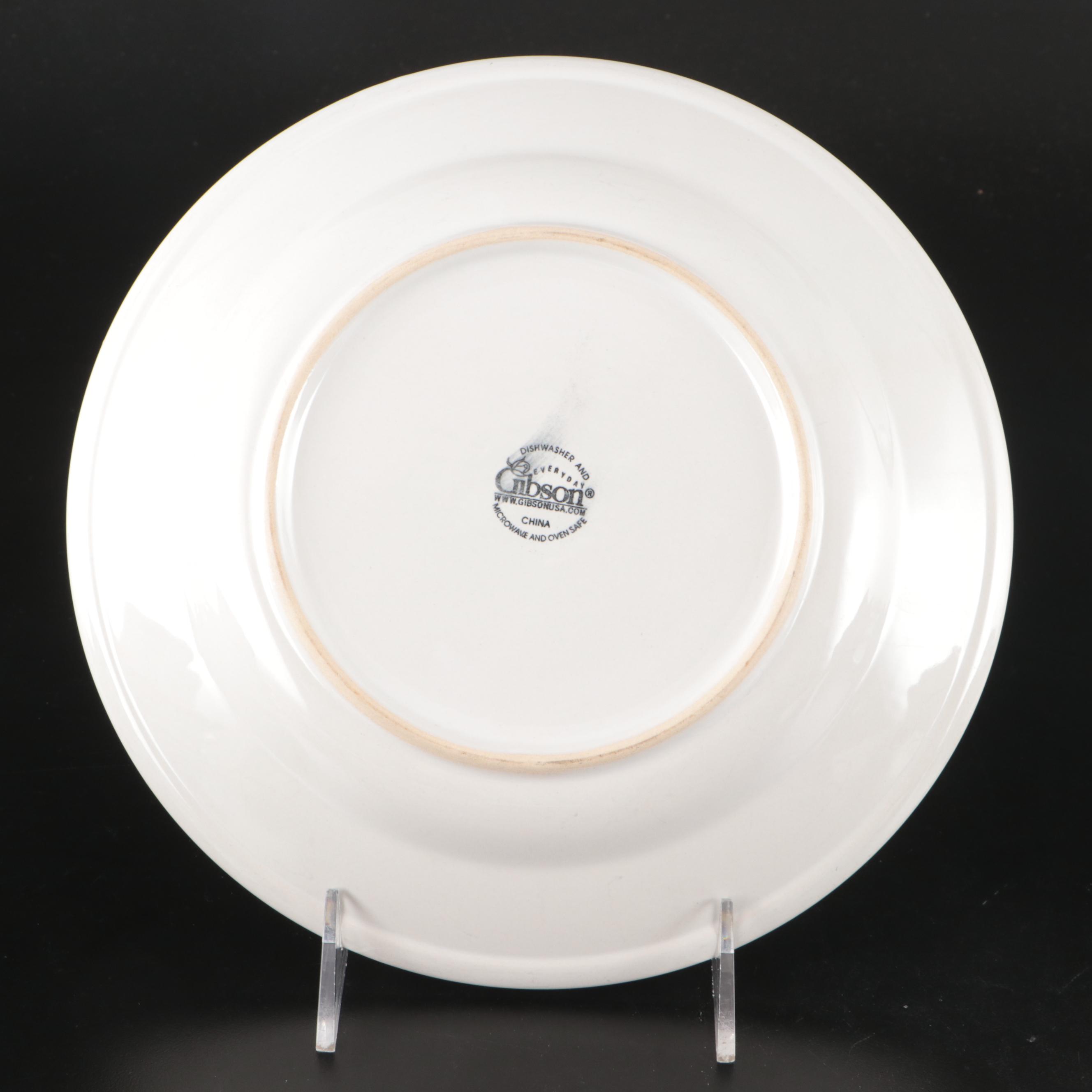 Royal Doulton "Vintage Grape" and Gibson "Wall Street" Porcelain Dinner Ware