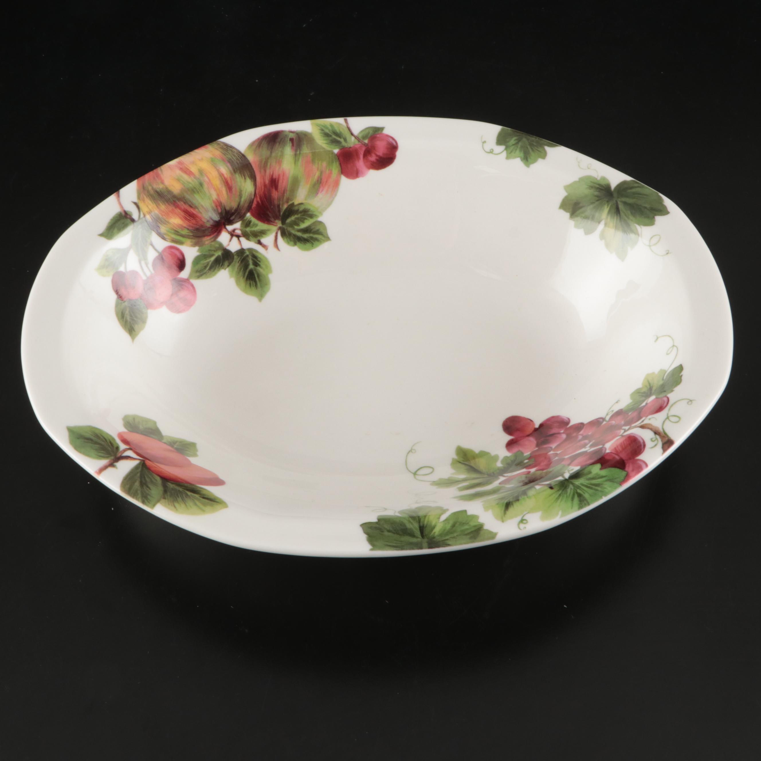 Royal Doulton "Vintage Grape" and Gibson "Wall Street" Porcelain Dinner Ware