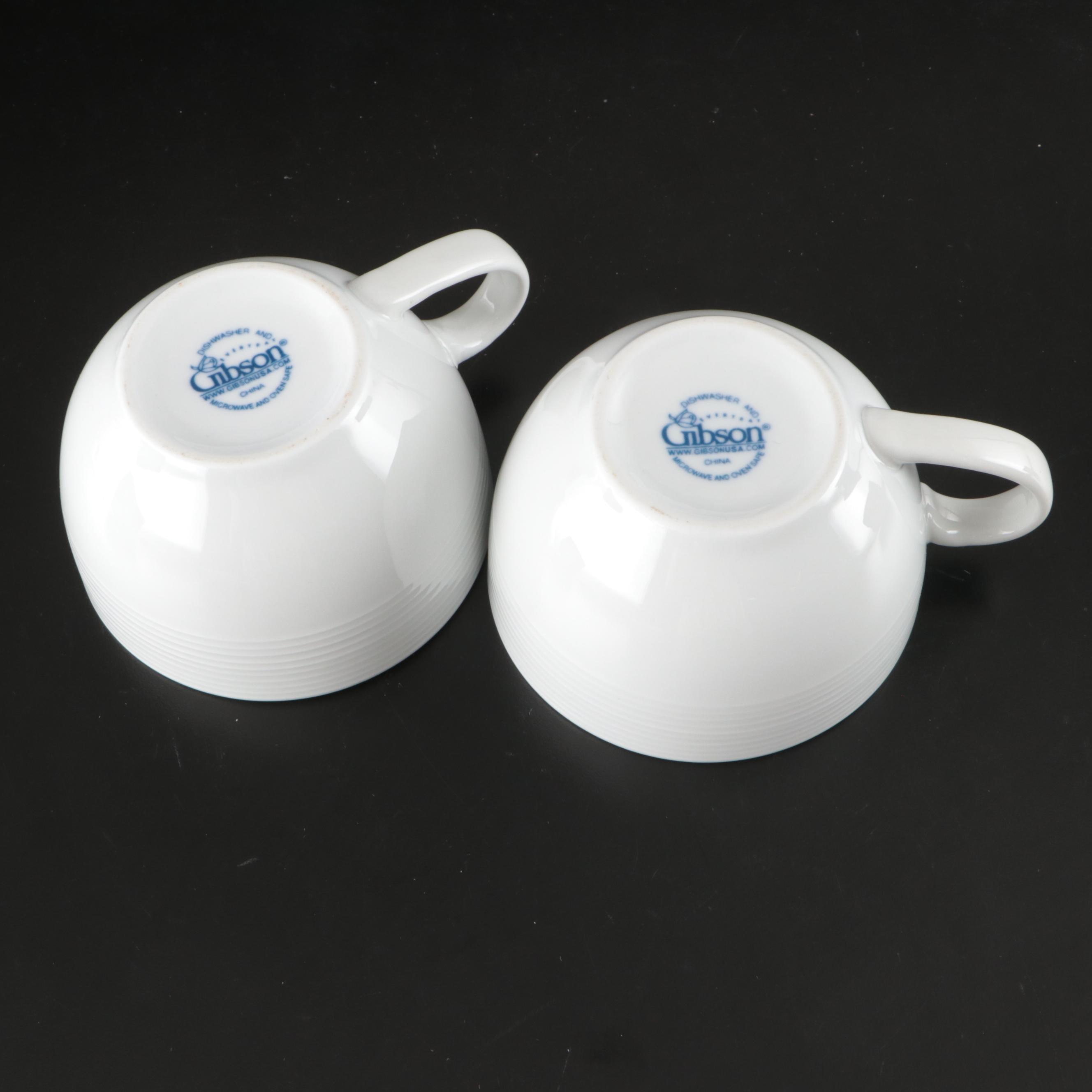 Royal Doulton "Vintage Grape" and Gibson "Wall Street" Porcelain Dinner Ware