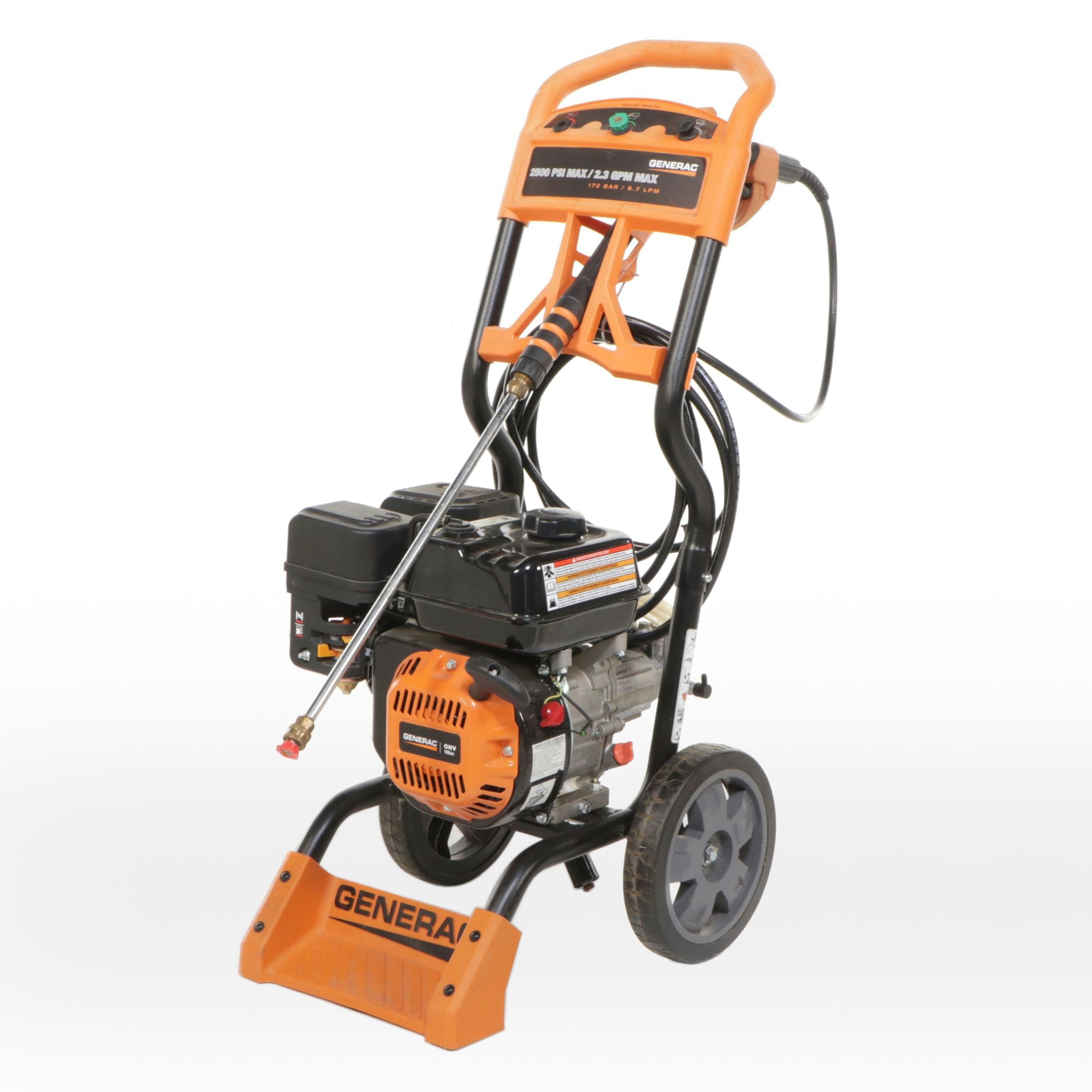 Generac 2.4 Gallon Gas Powered Pressure Washer