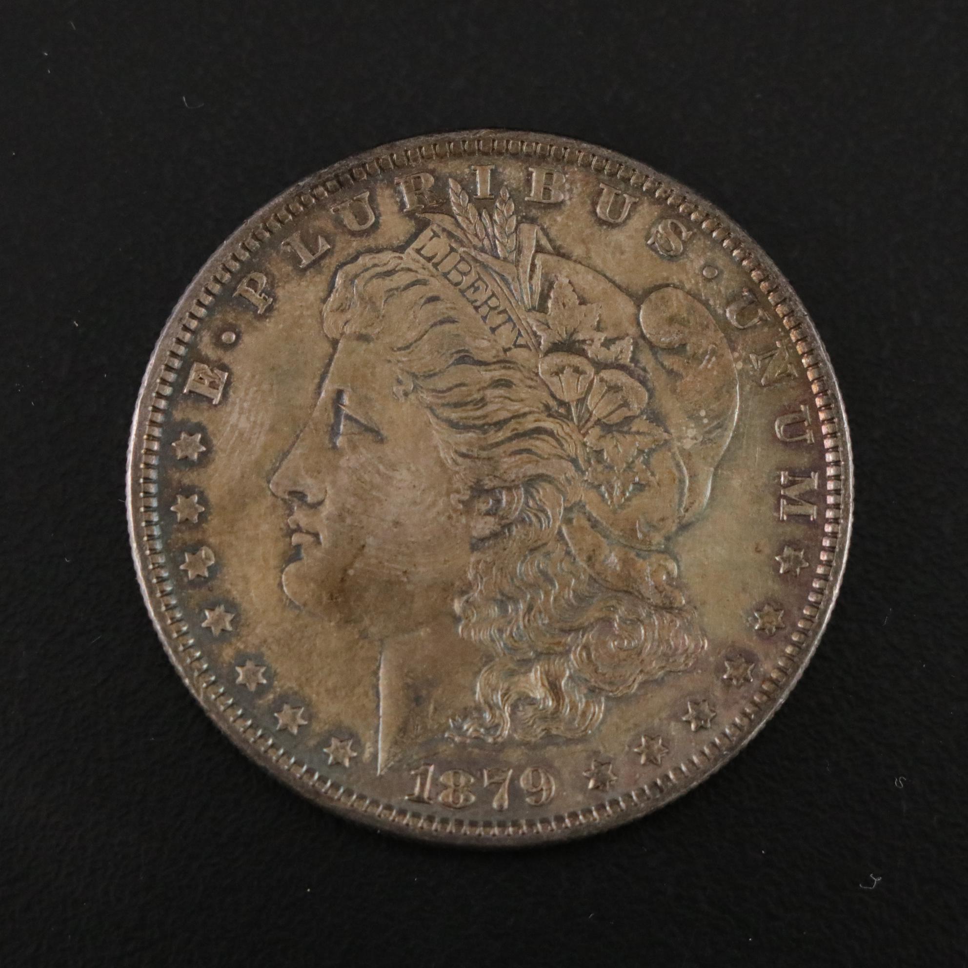 Morgan Silver Dollars  1879, 1891-O, and 1921