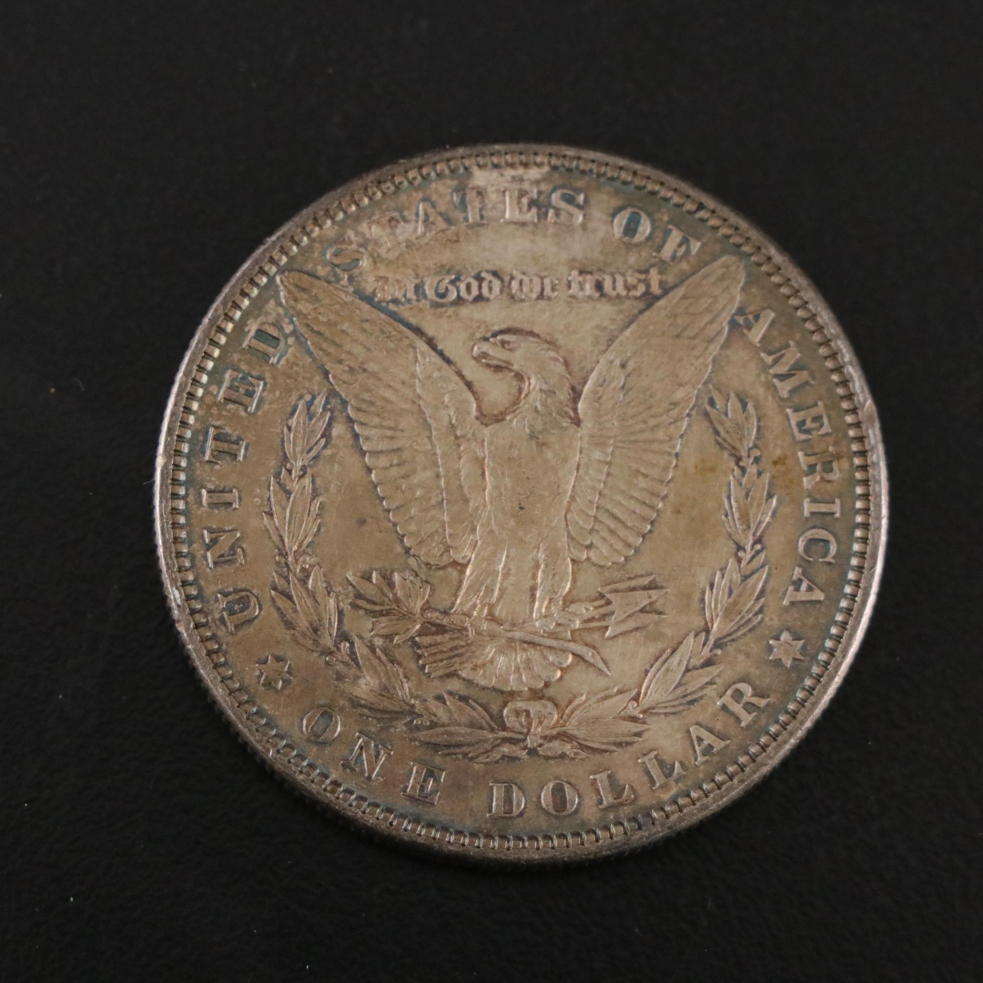 Morgan Silver Dollars  1879, 1891-O, and 1921