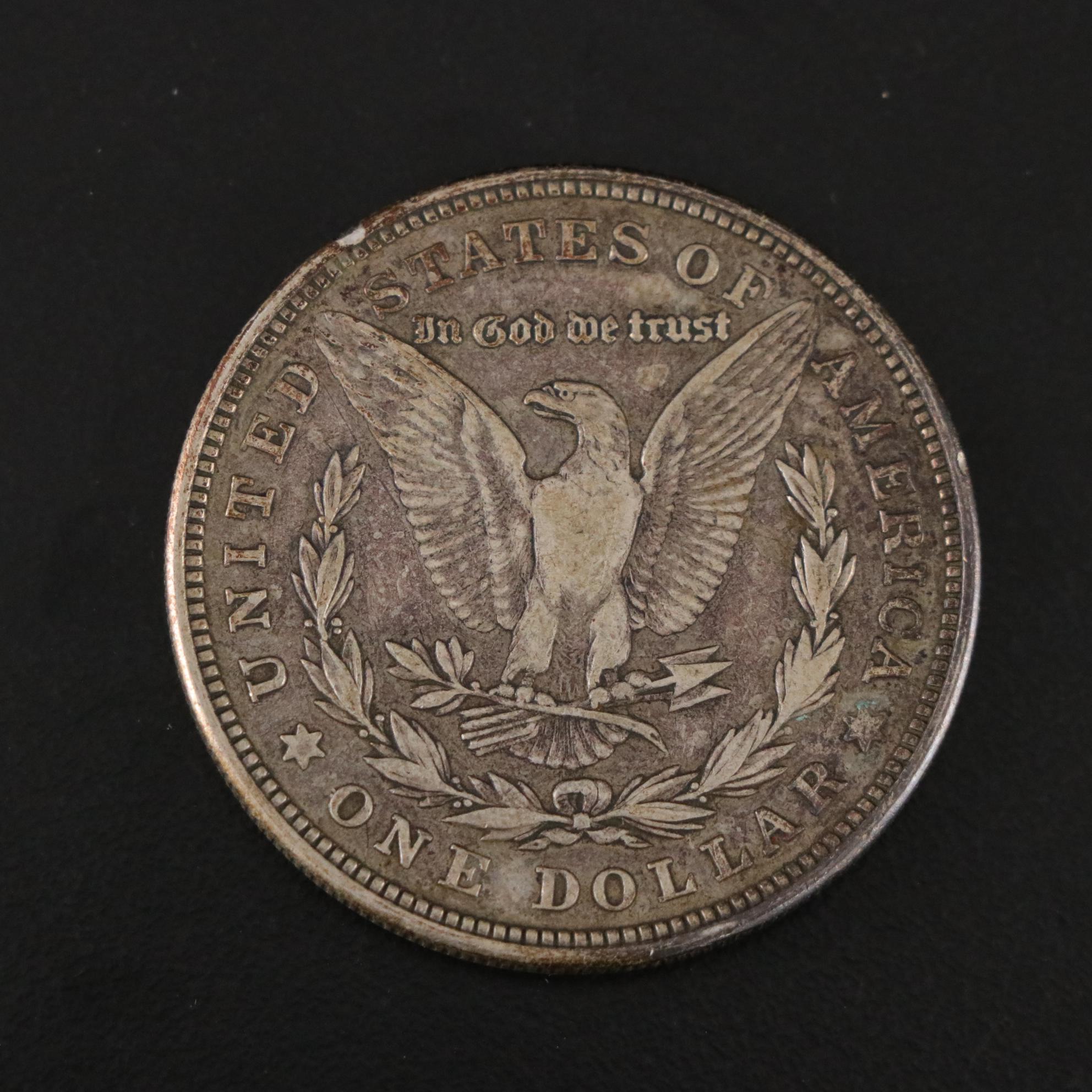 Morgan Silver Dollars  1879, 1891-O, and 1921