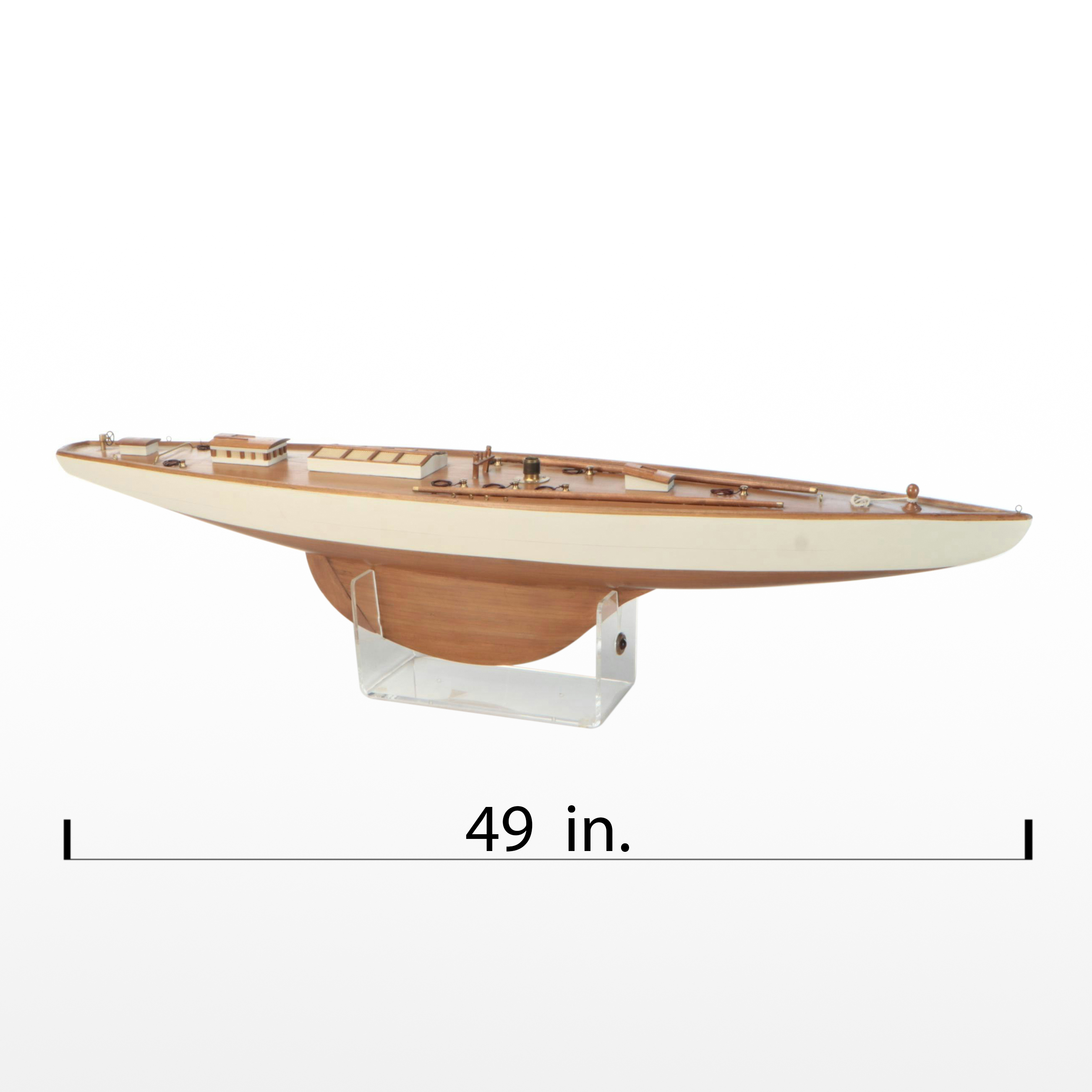Scale Model Sailing Boat