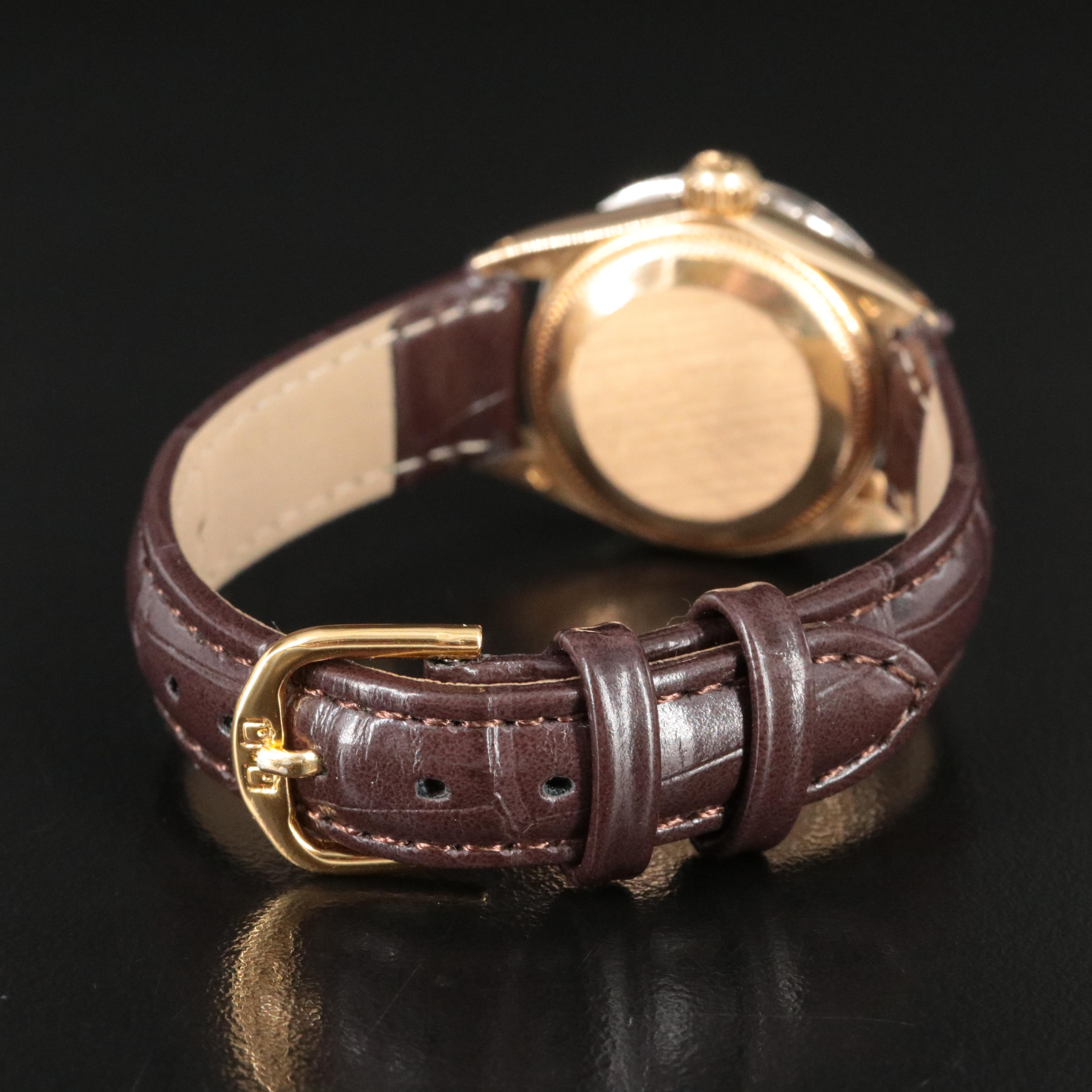 1982 Rolex Custom Diamond Dial and Bezel Datejust Watch