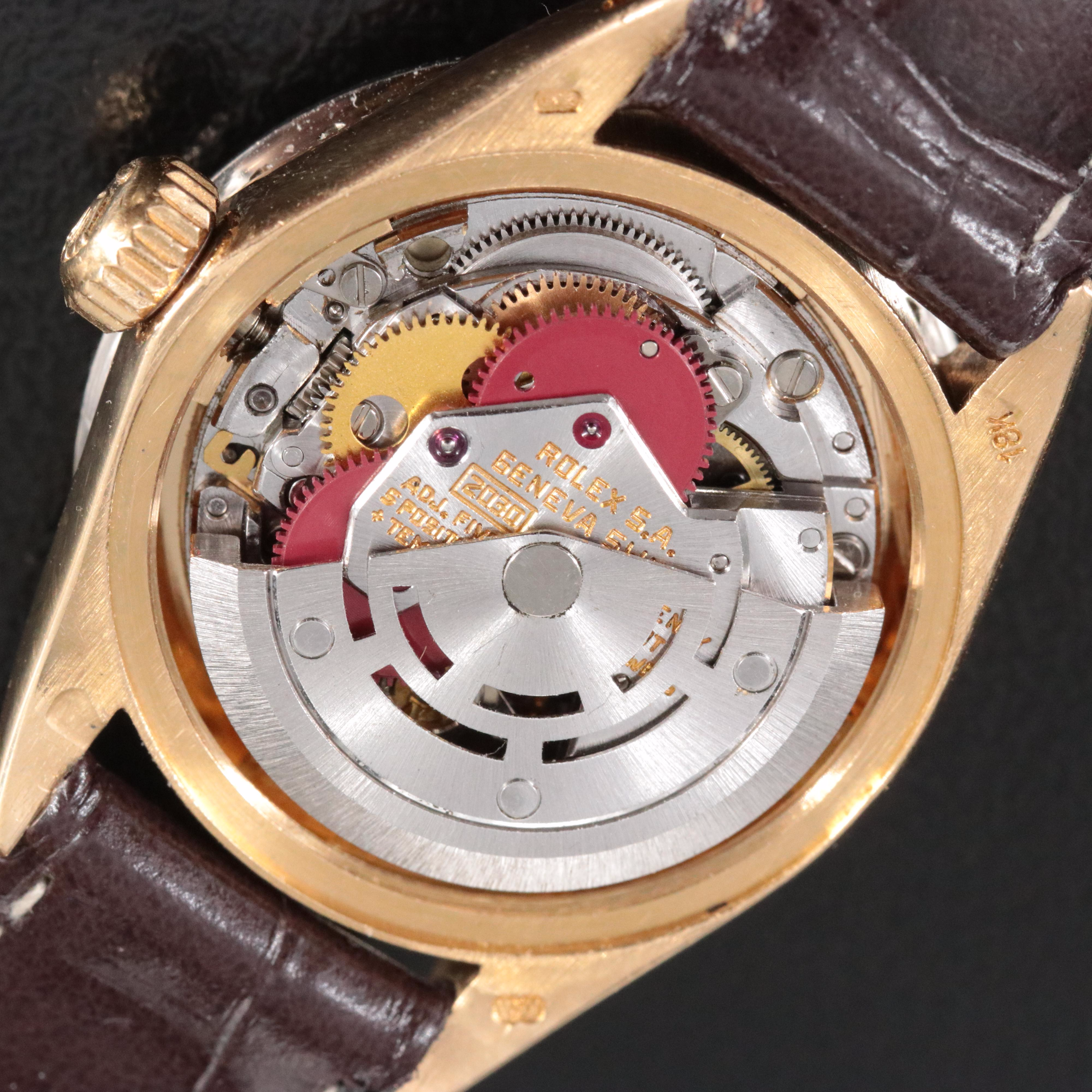 1982 Rolex Custom Diamond Dial and Bezel Datejust Watch