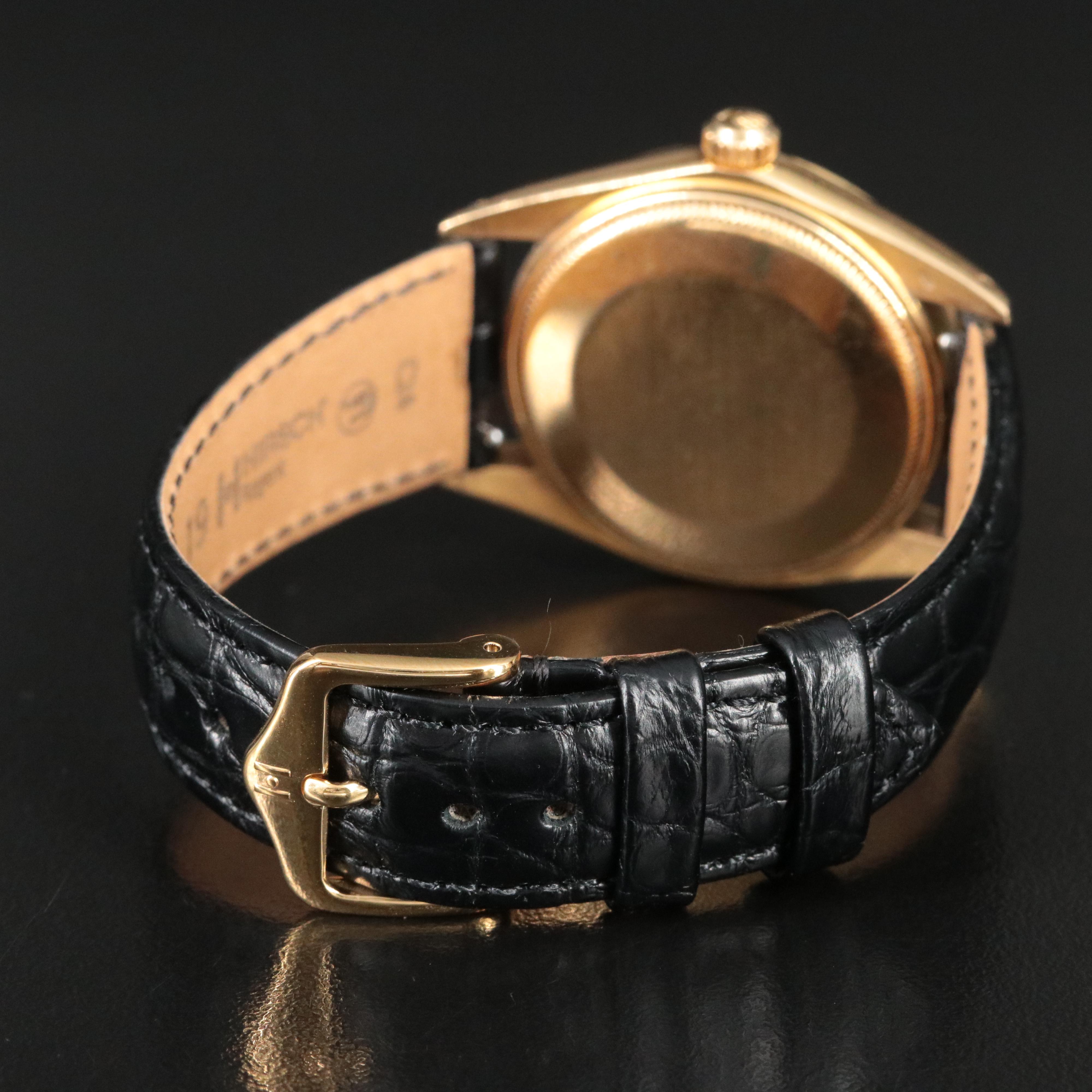 1971 Rolex 18K Date Model 1500 Watch