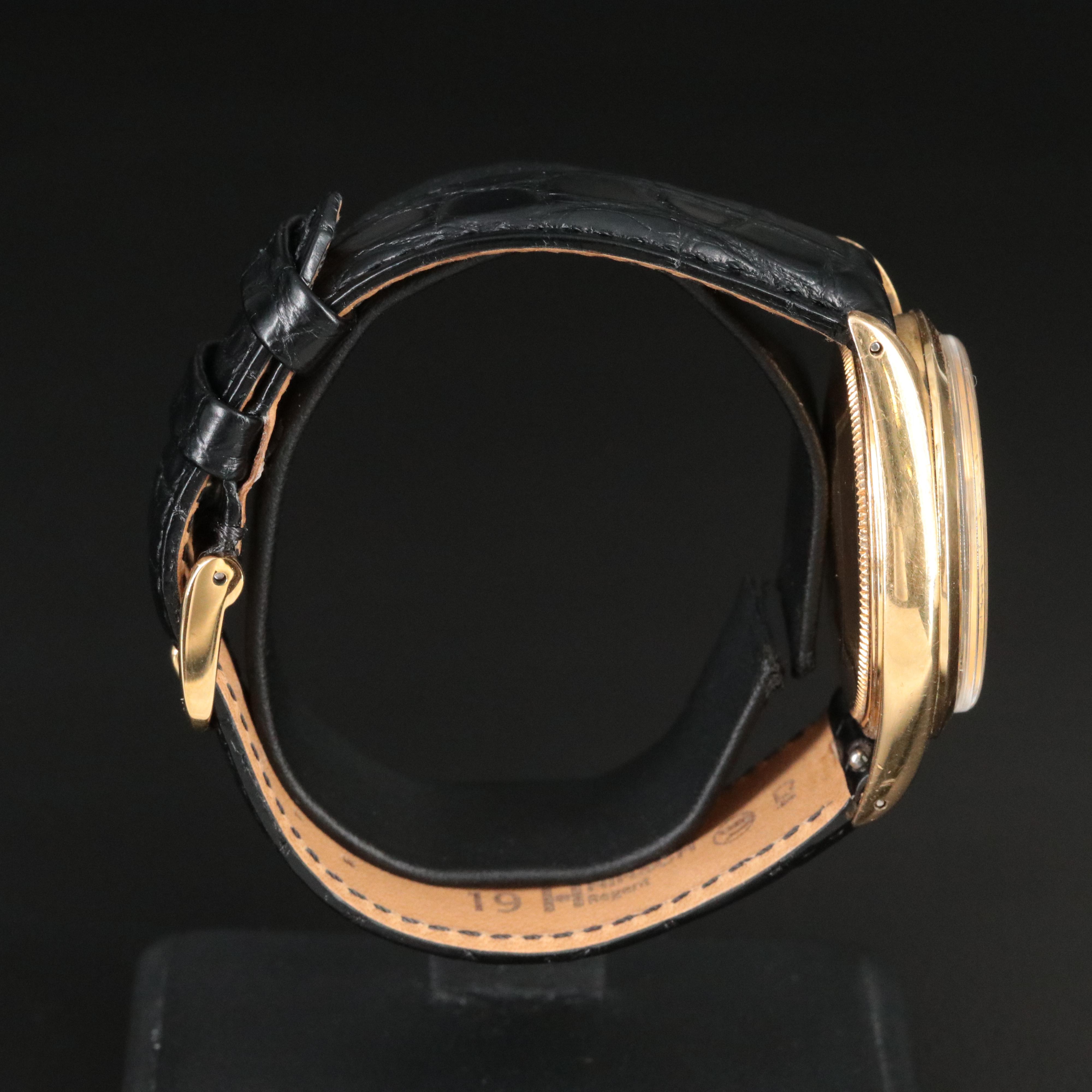 1971 Rolex 18K Date Model 1500 Watch