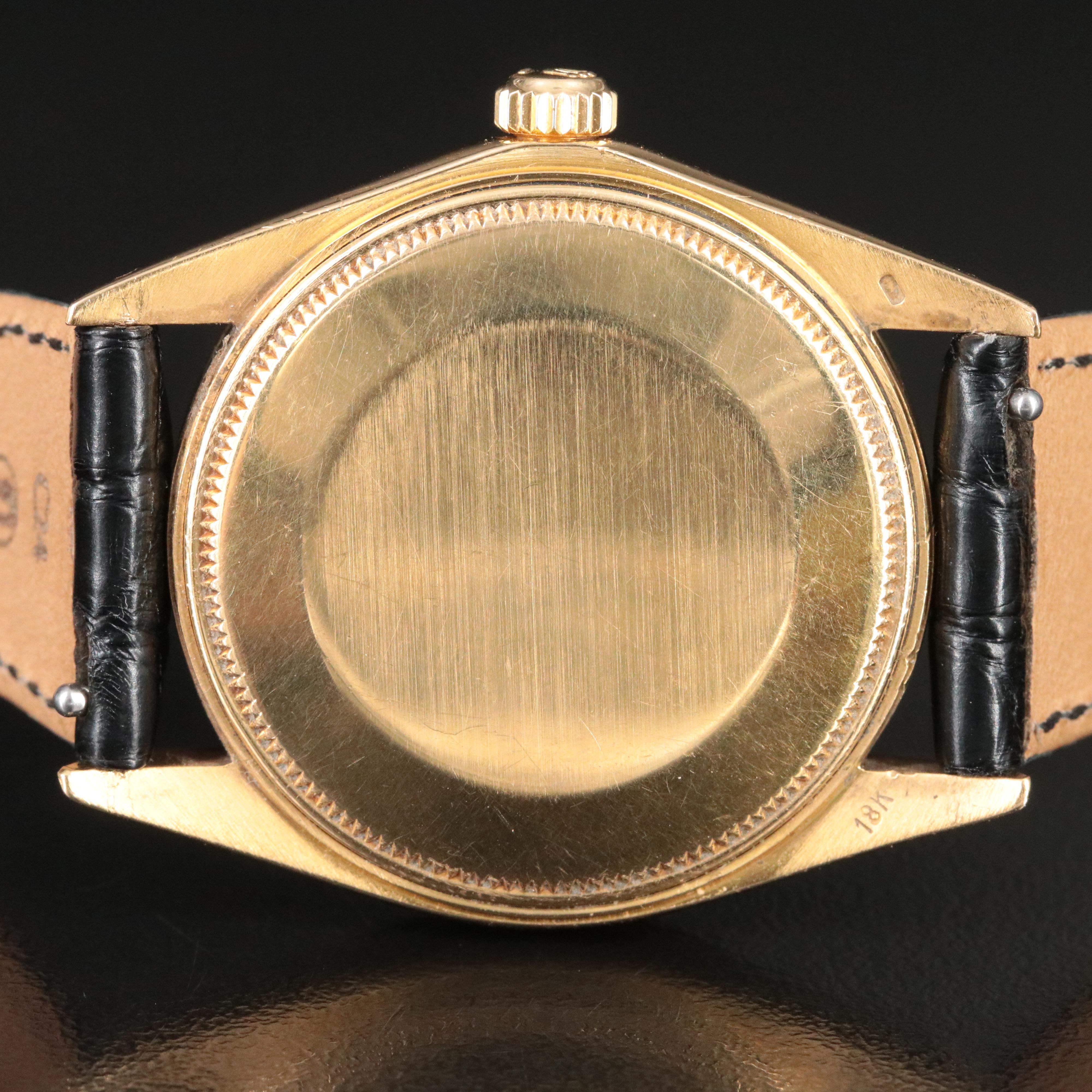 1971 Rolex 18K Date Model 1500 Watch