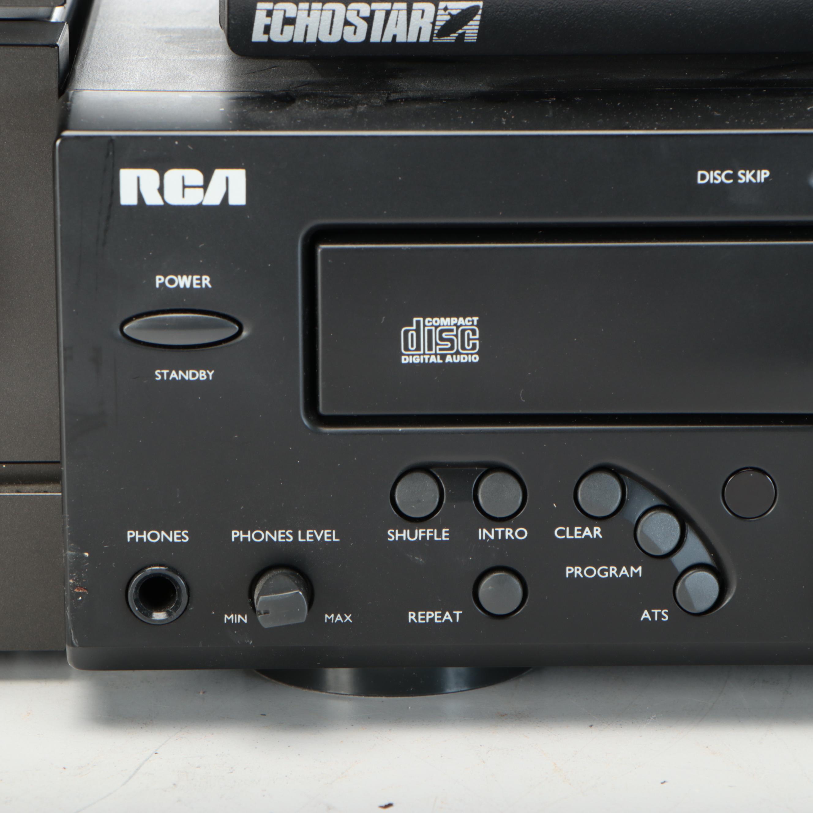 Technics Stereo Amplifier with AM/FM Stereo Tuner, Double Tape Deck, and More