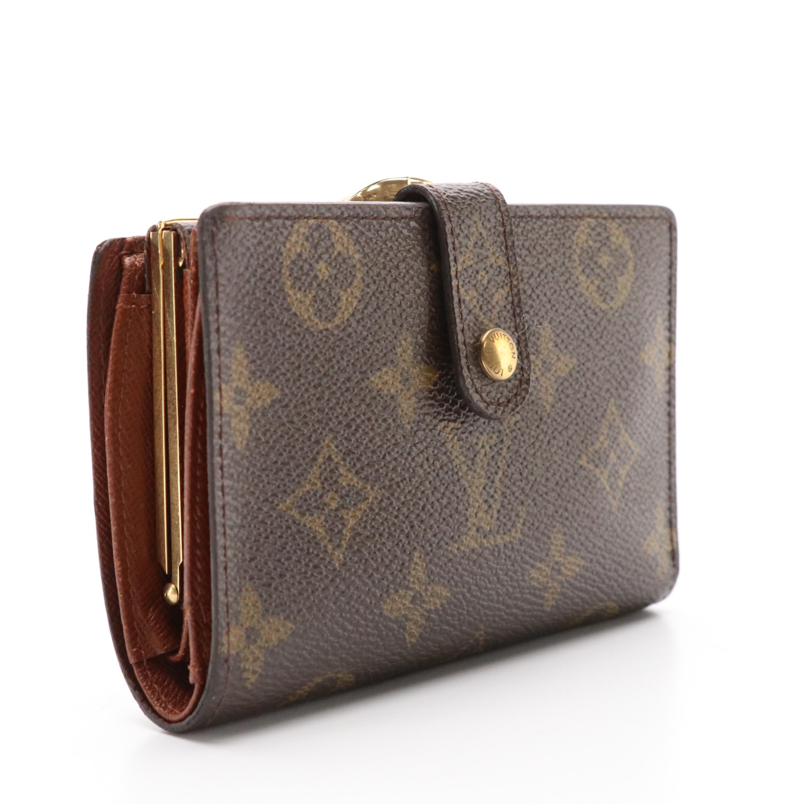 Louis Vuitton Porte-Monnaie, Billets Viennois in Monogram Canvas
