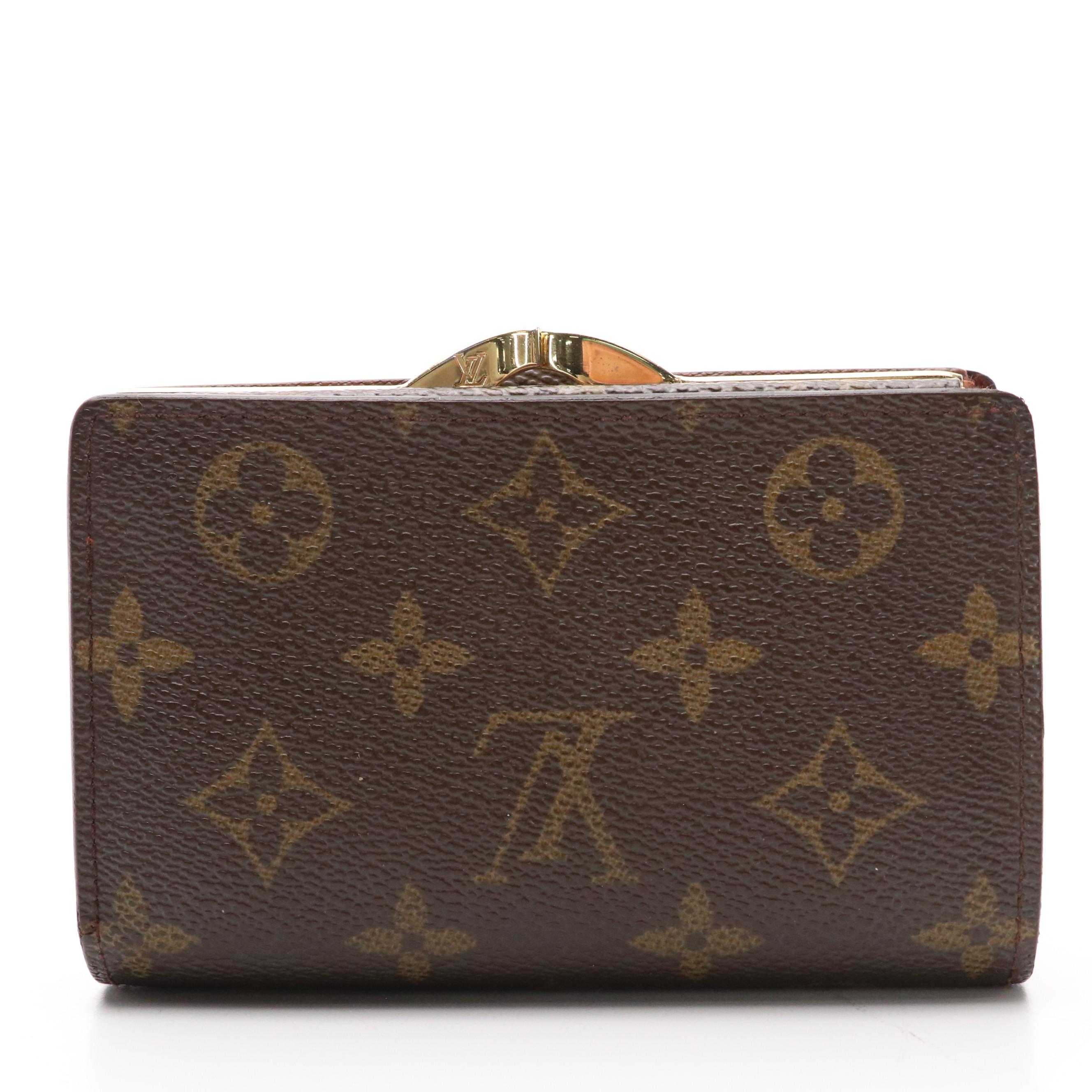 Louis Vuitton Porte-Monnaie, Billets Viennois in Monogram Canvas