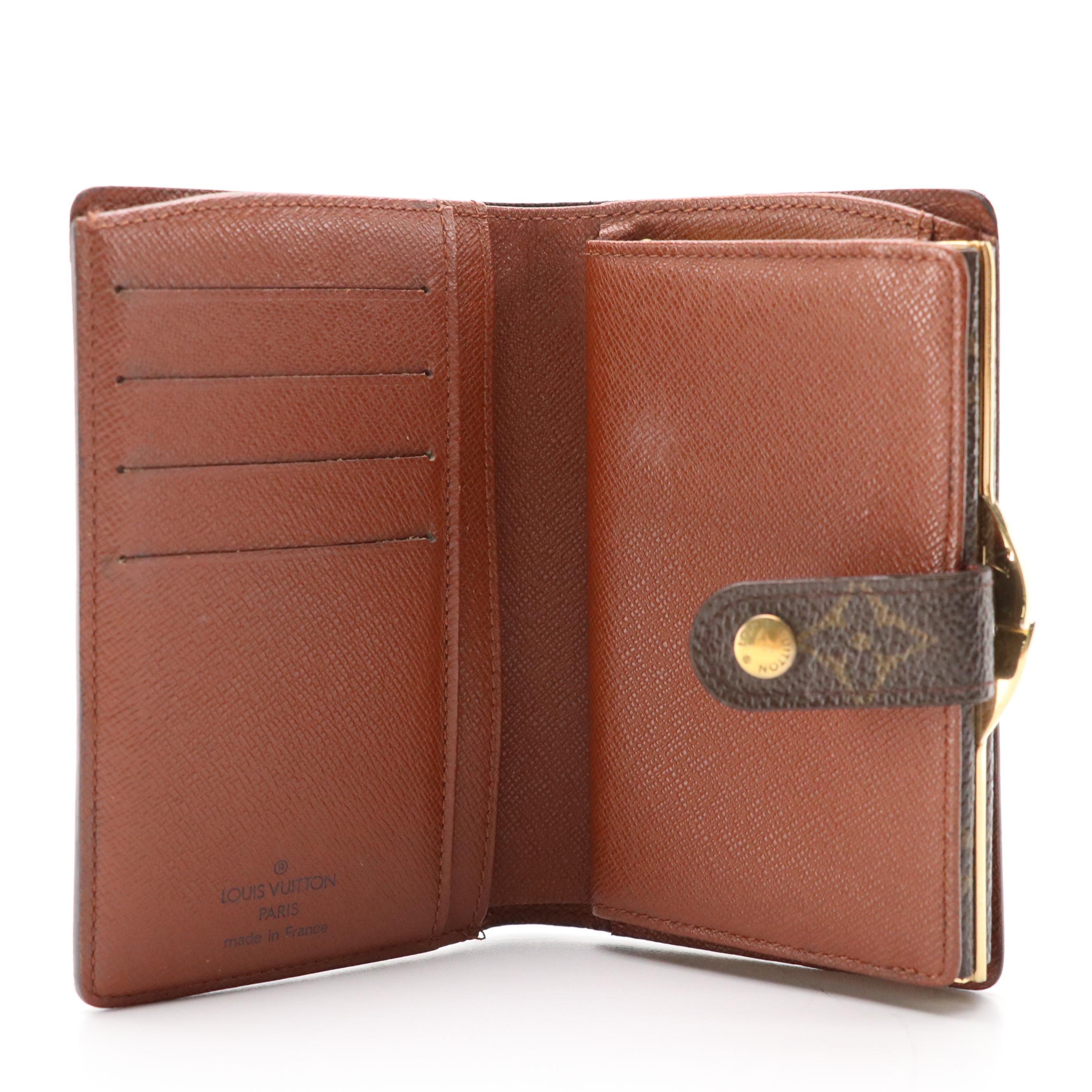 Louis Vuitton Porte-Monnaie, Billets Viennois in Monogram Canvas