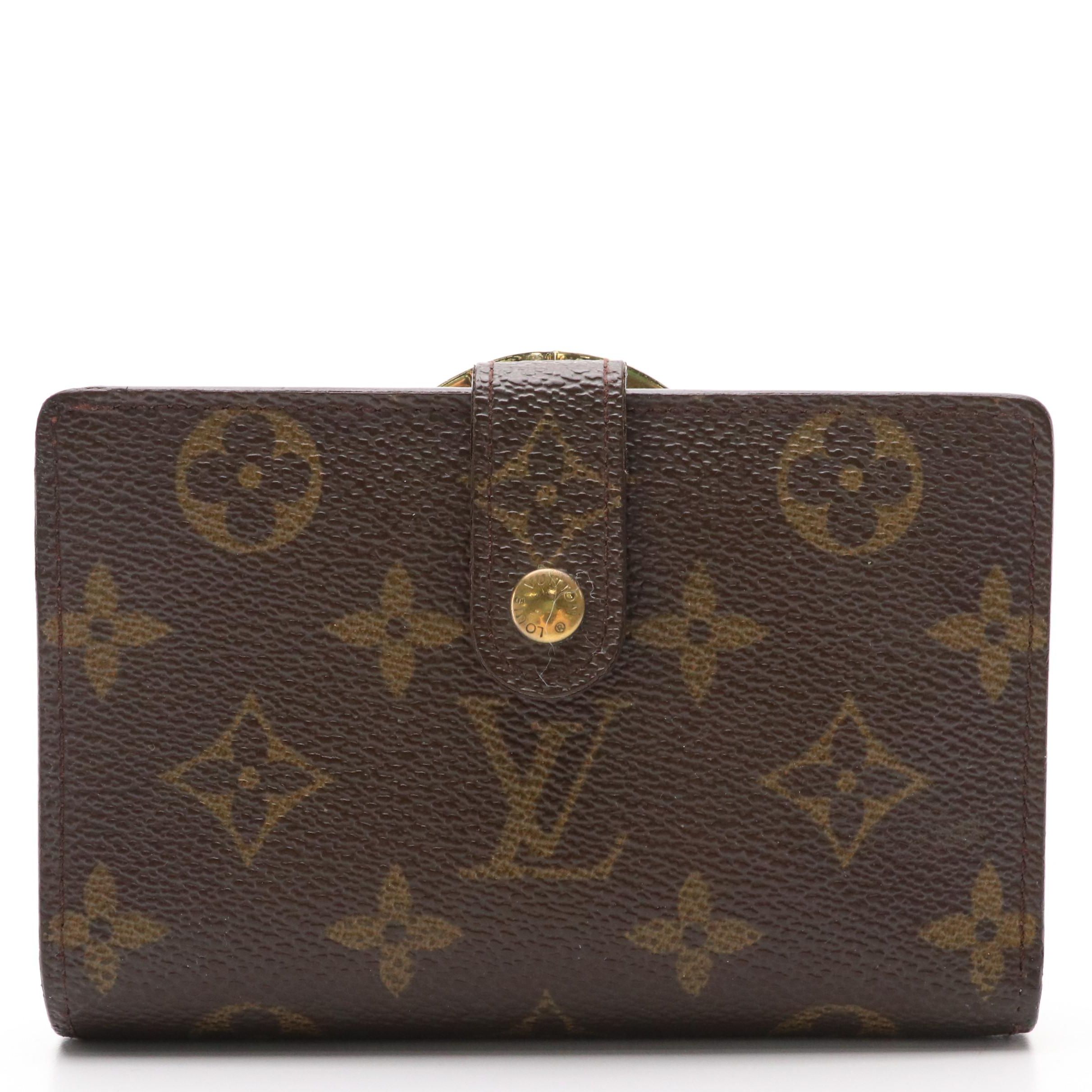 Louis Vuitton Porte-Monnaie, Billets Viennois in Monogram Canvas