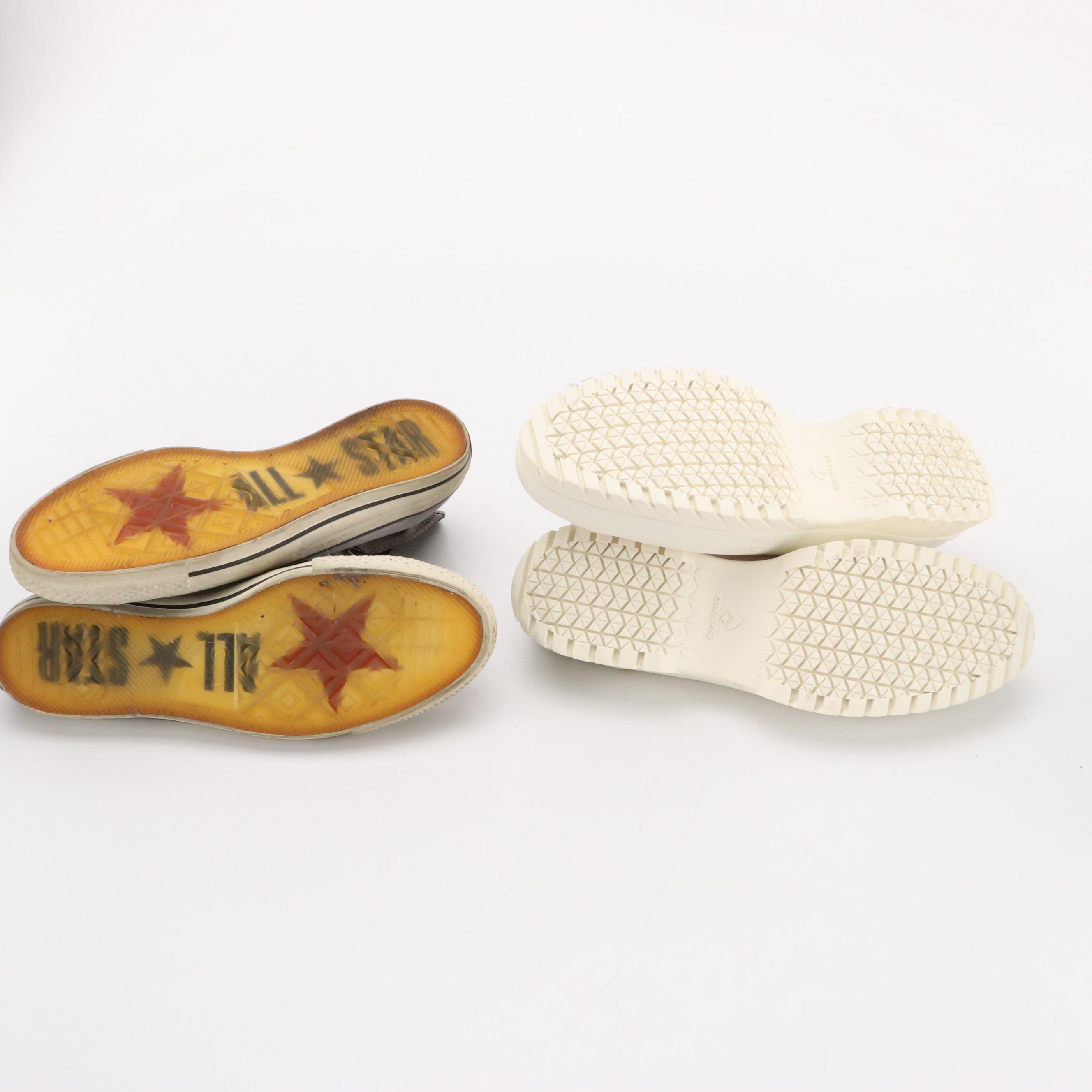 Unisex Converse Chuck Taylor All Star Lugged II and Double Zip High Top Sneakers