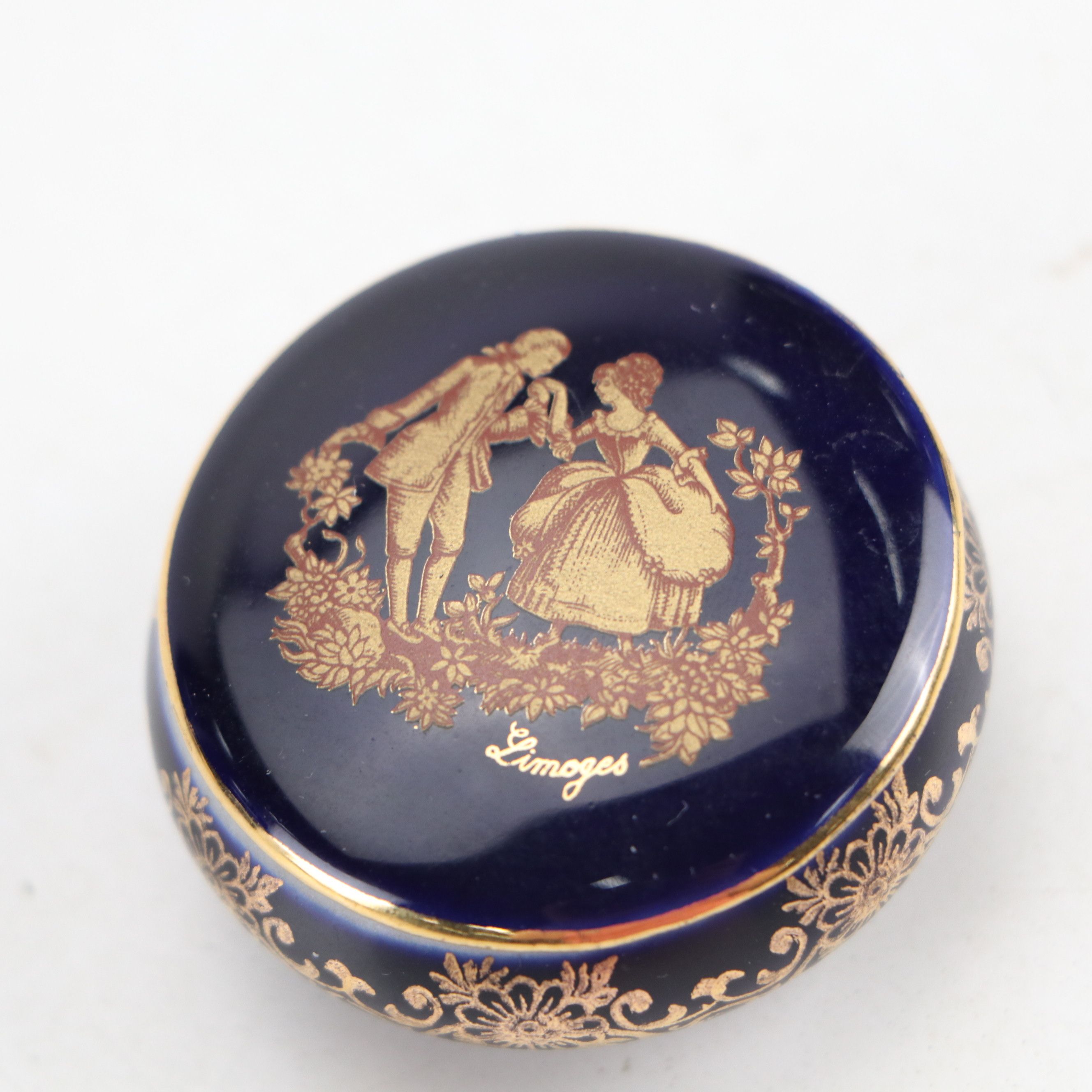 Limoges Castel Porcelain, Gdañsk and Other Patch Boxes