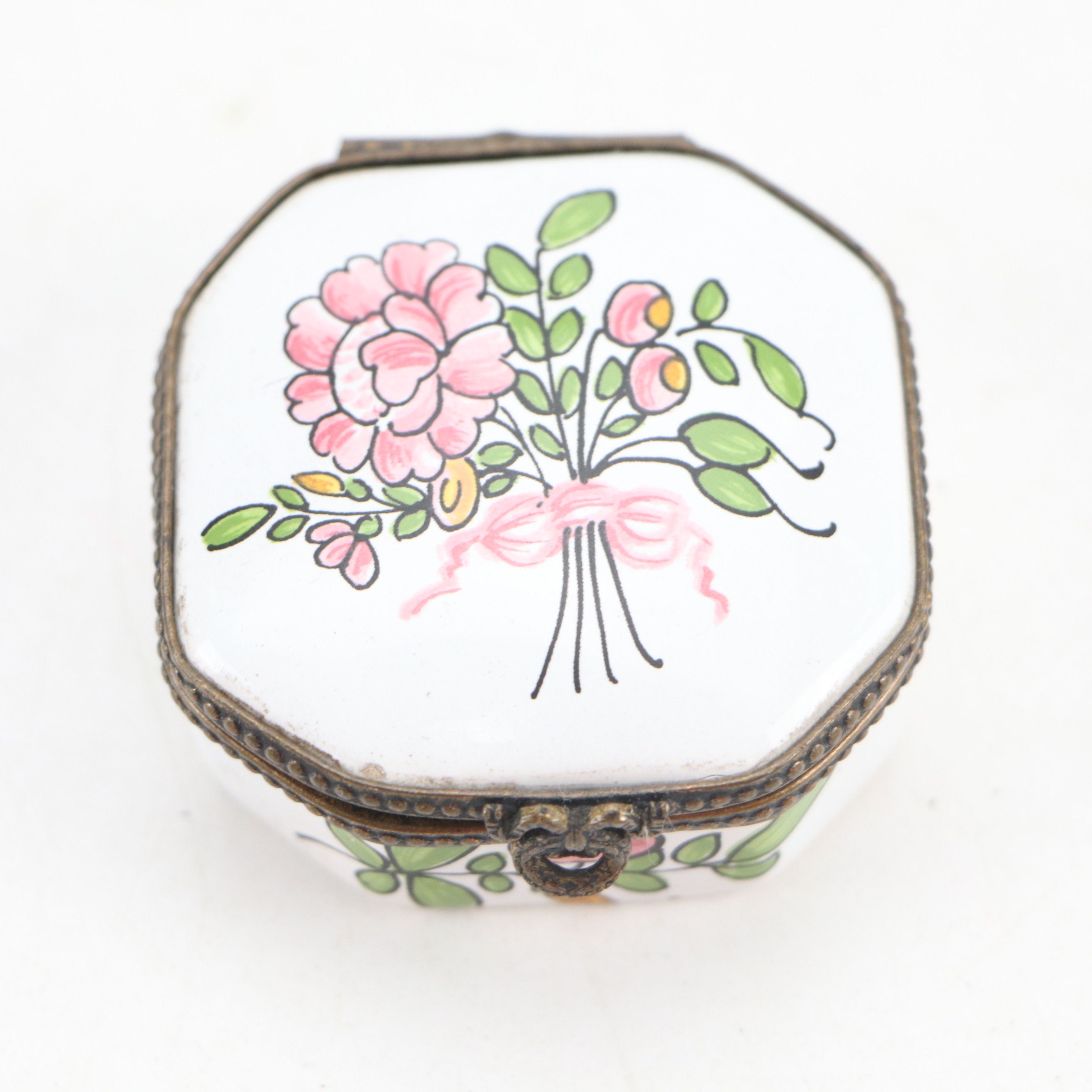 Limoges Castel Porcelain, Gdañsk and Other Patch Boxes