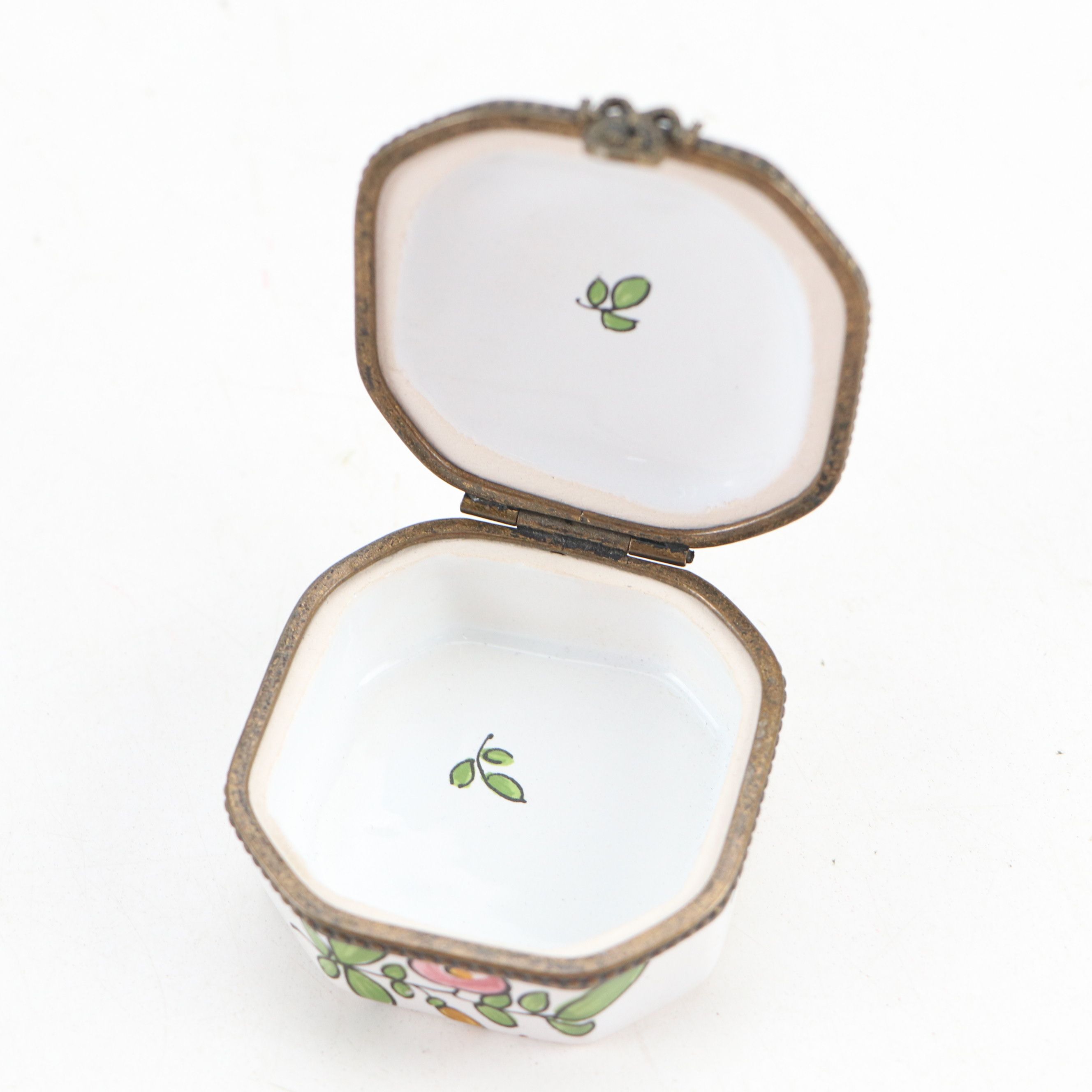 Limoges Castel Porcelain, Gdañsk and Other Patch Boxes