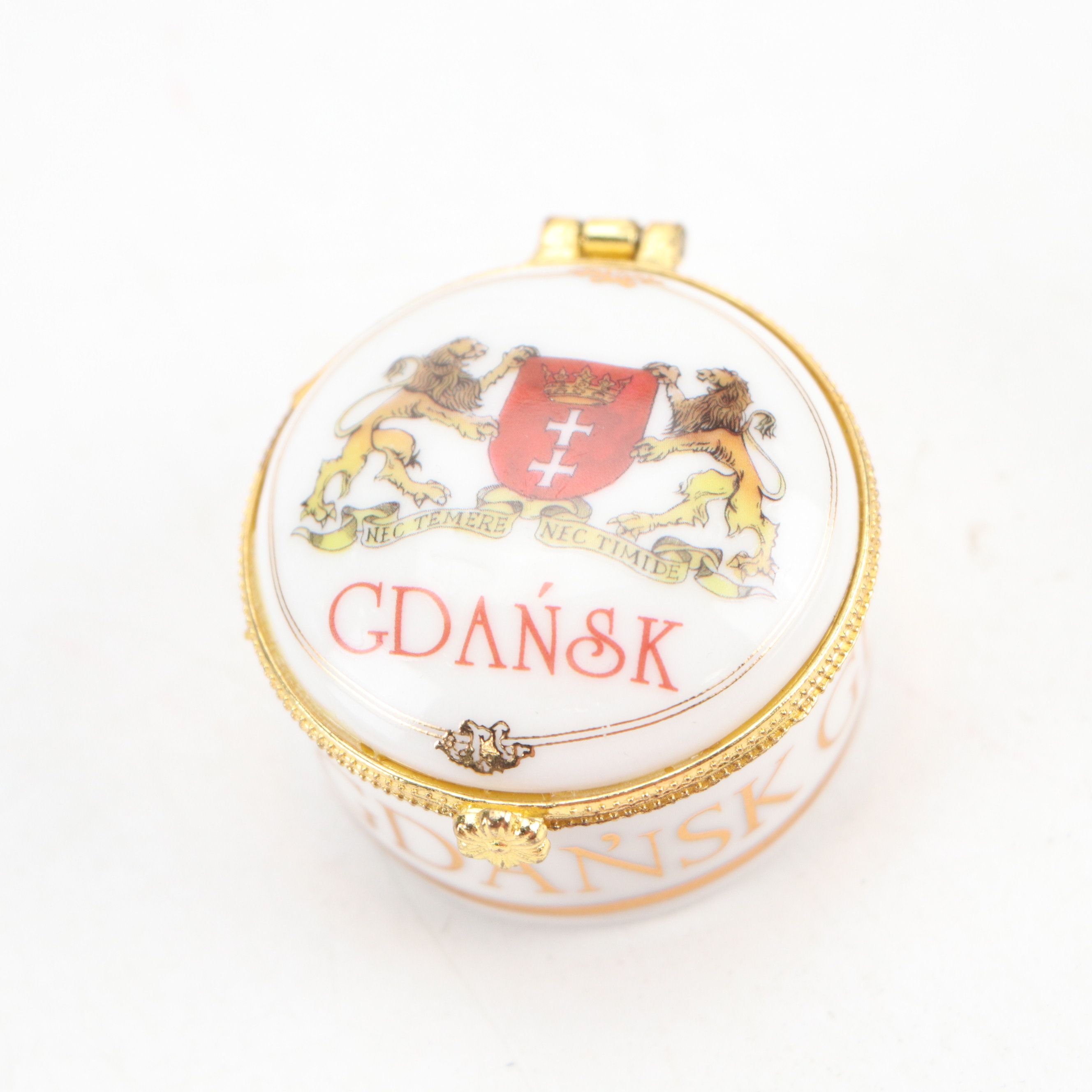 Limoges Castel Porcelain, Gdañsk and Other Patch Boxes