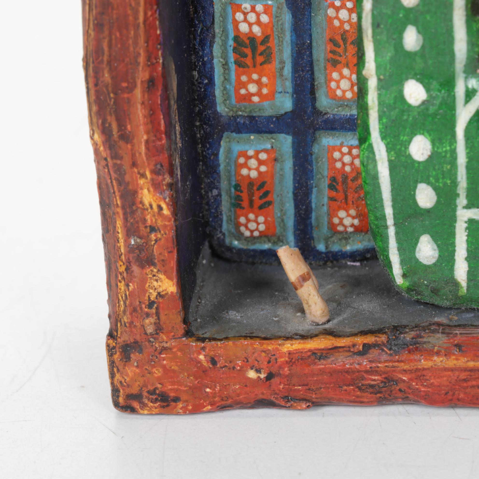 Eleudora Jimenez Peruvian Retablo Folk Art Diorama