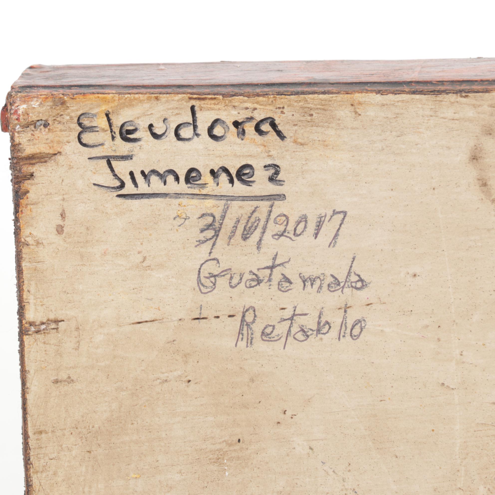 Eleudora Jimenez Peruvian Retablo Folk Art Diorama